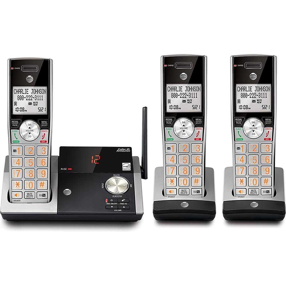 AT&T CL82315 DECT 6.0 Expandable Cordless Phone Answering System, AND Caller ID