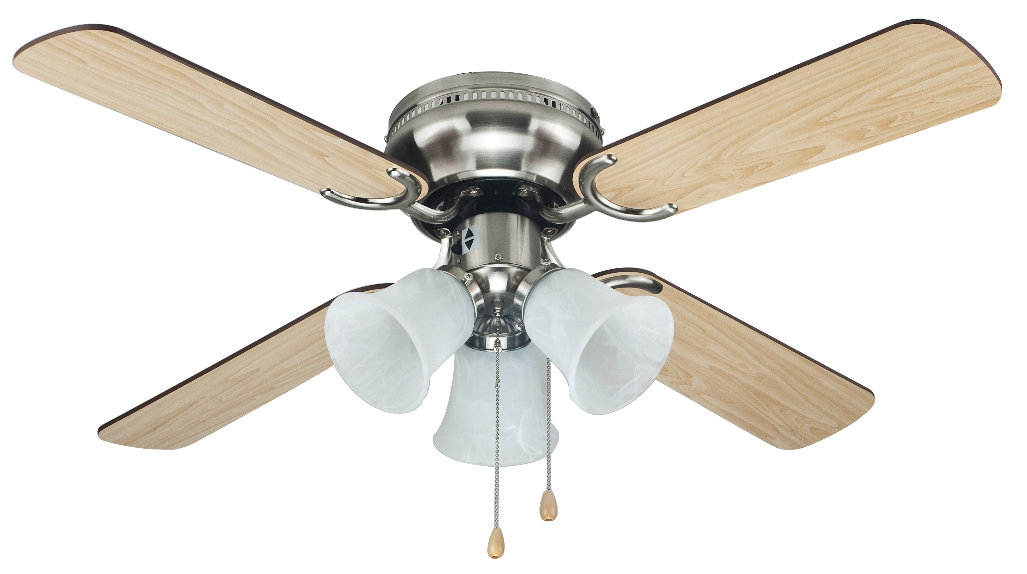 4 Blade Ceiling Fan With Light Futura Eco 132cm Fan With Led