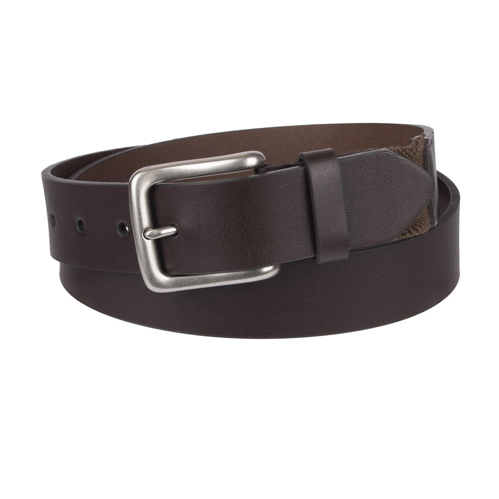 Dockers Men's Leather Comfort Stretch Belt