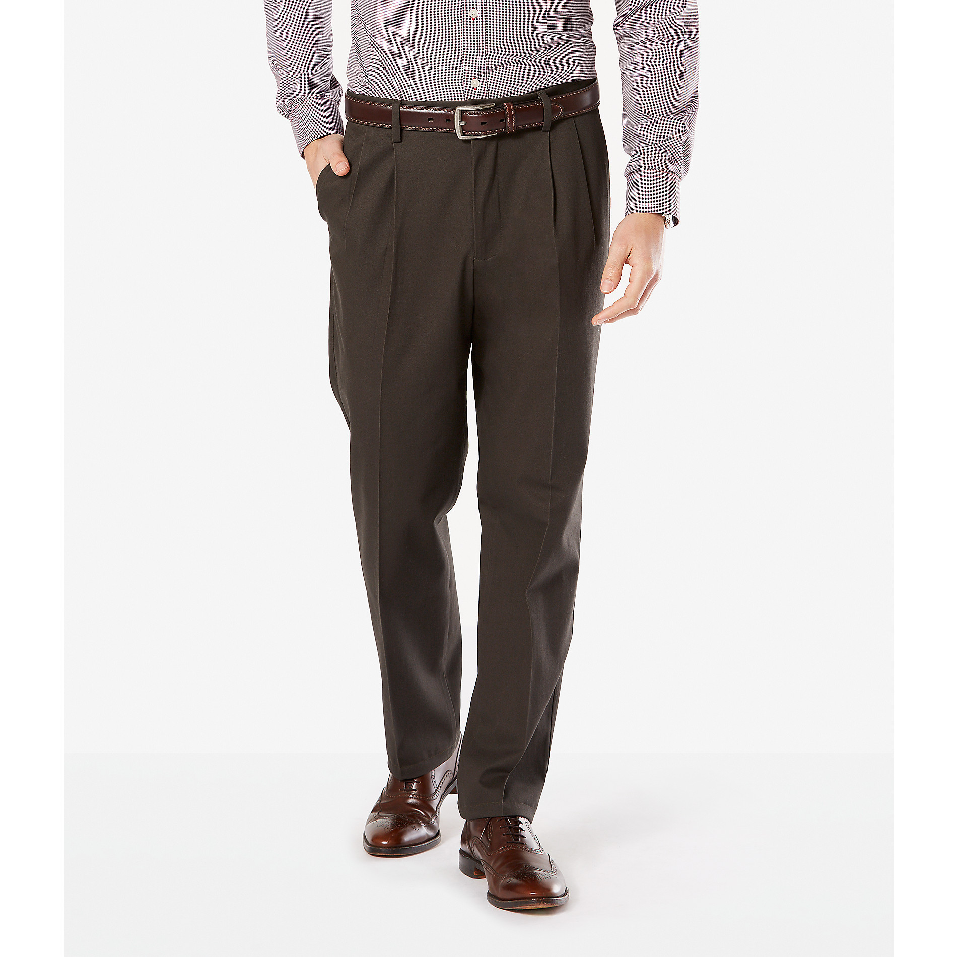 Dockers Men's Classic Fit Signature Khaki Pants - Pleated D3 | Shop ...