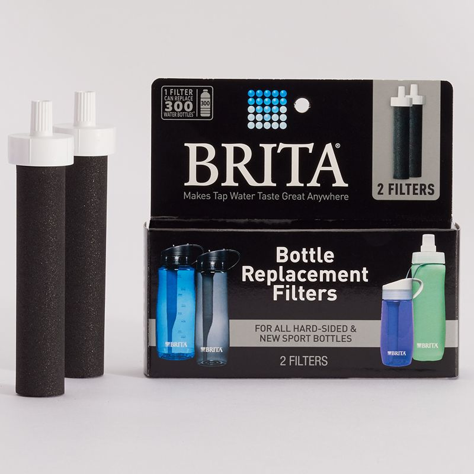 Brita 6025835818 2-Piece Water Bottle Filter Set Brita 6025835818 2-Piece Water Bottle Filter Set