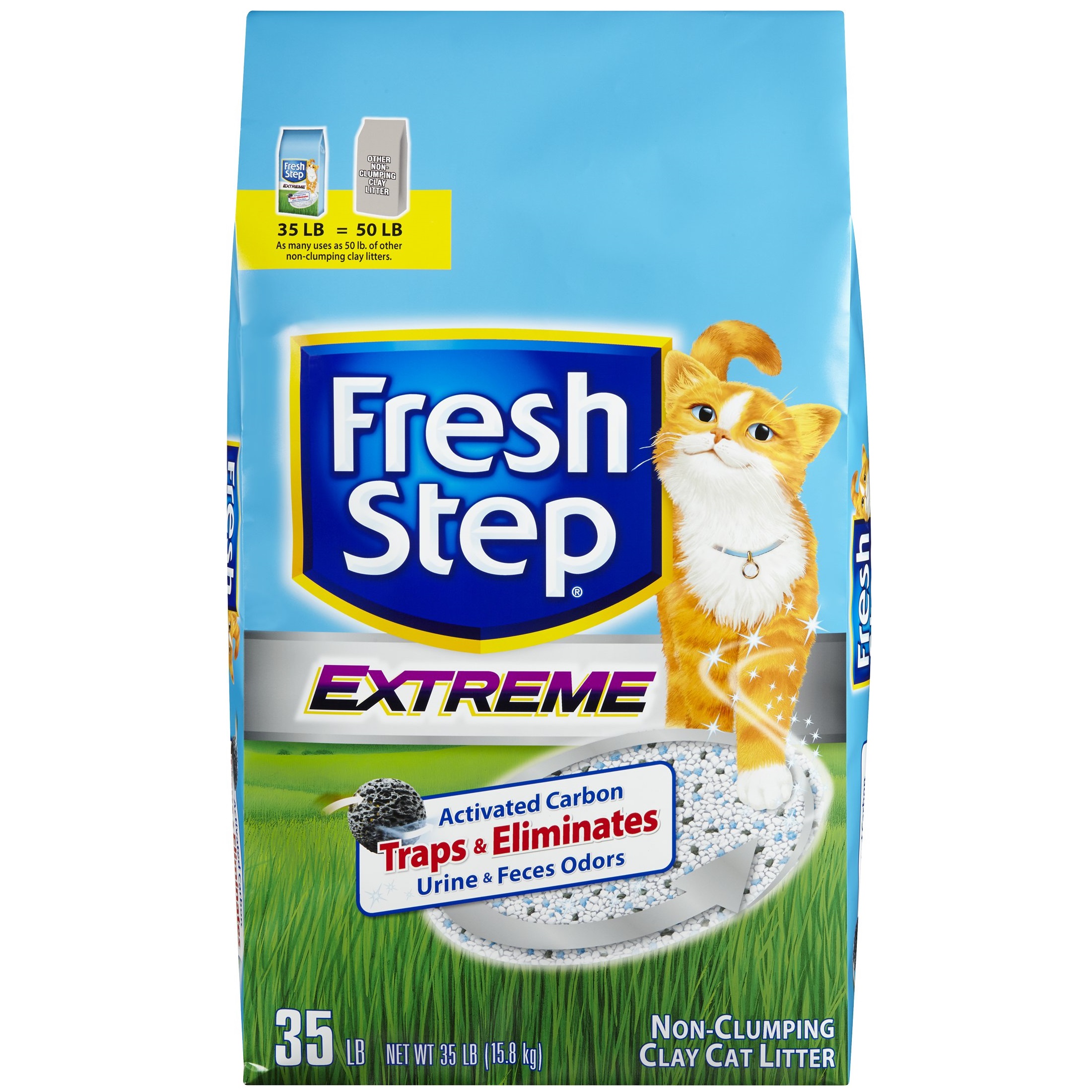 Fresh Step Clay Cat Litter, 35 lb (15.8 kg)