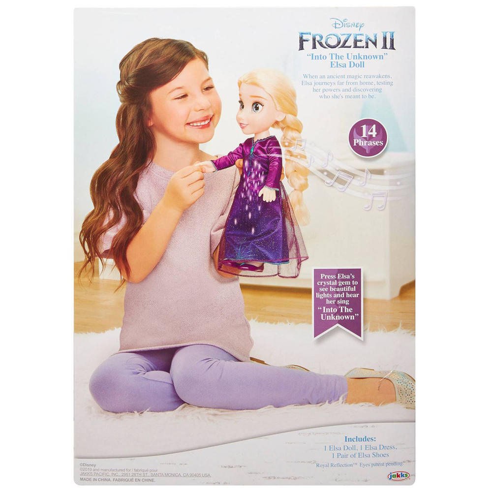 Disney Frozen 2 Into The Unknown Singing Feature Elsa Doll