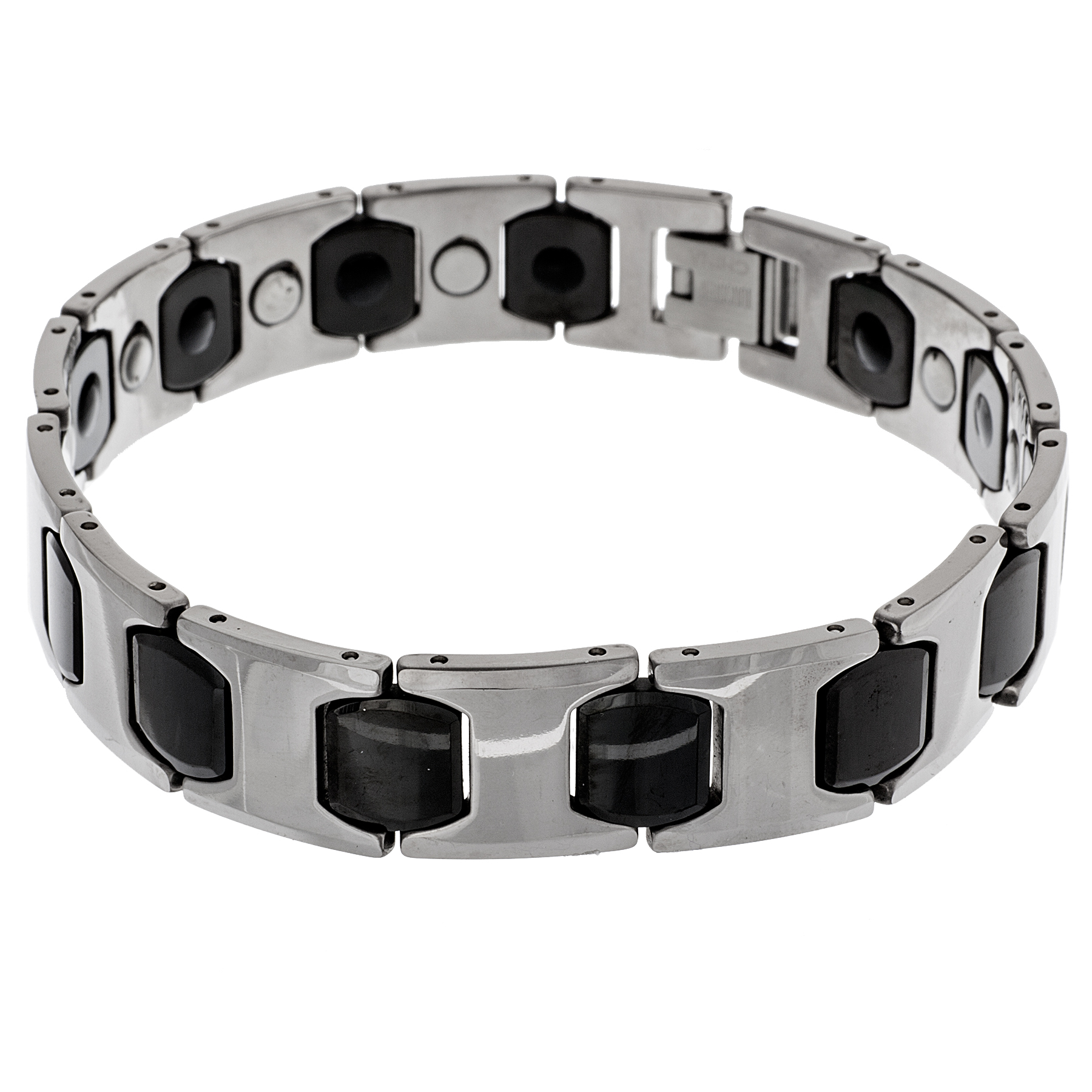 Men's Stainless Steel Two Tone Bracelet