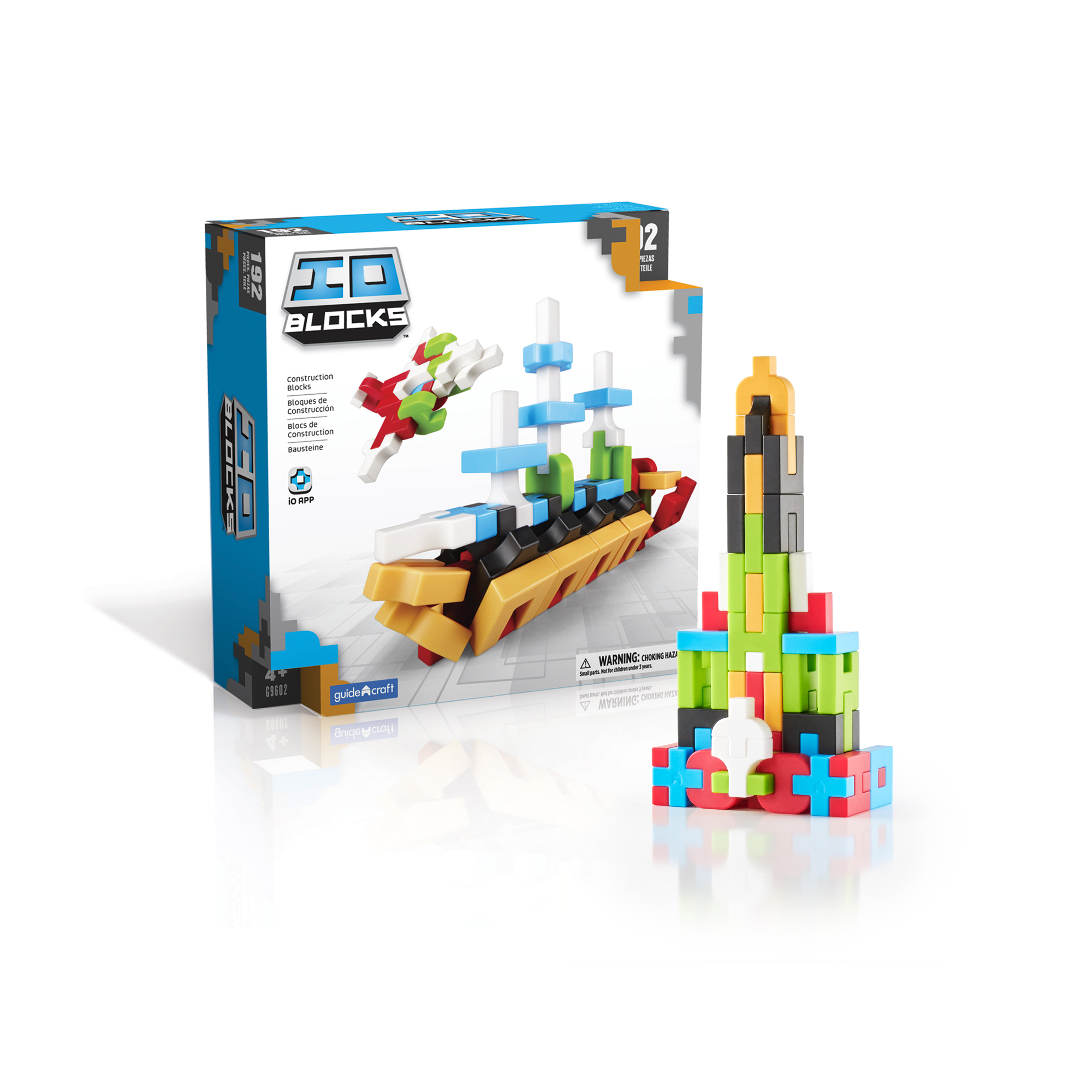Guidecraft IO Blocks 192 Piece Set Guidecraft IO Blocks 192 Piece Set