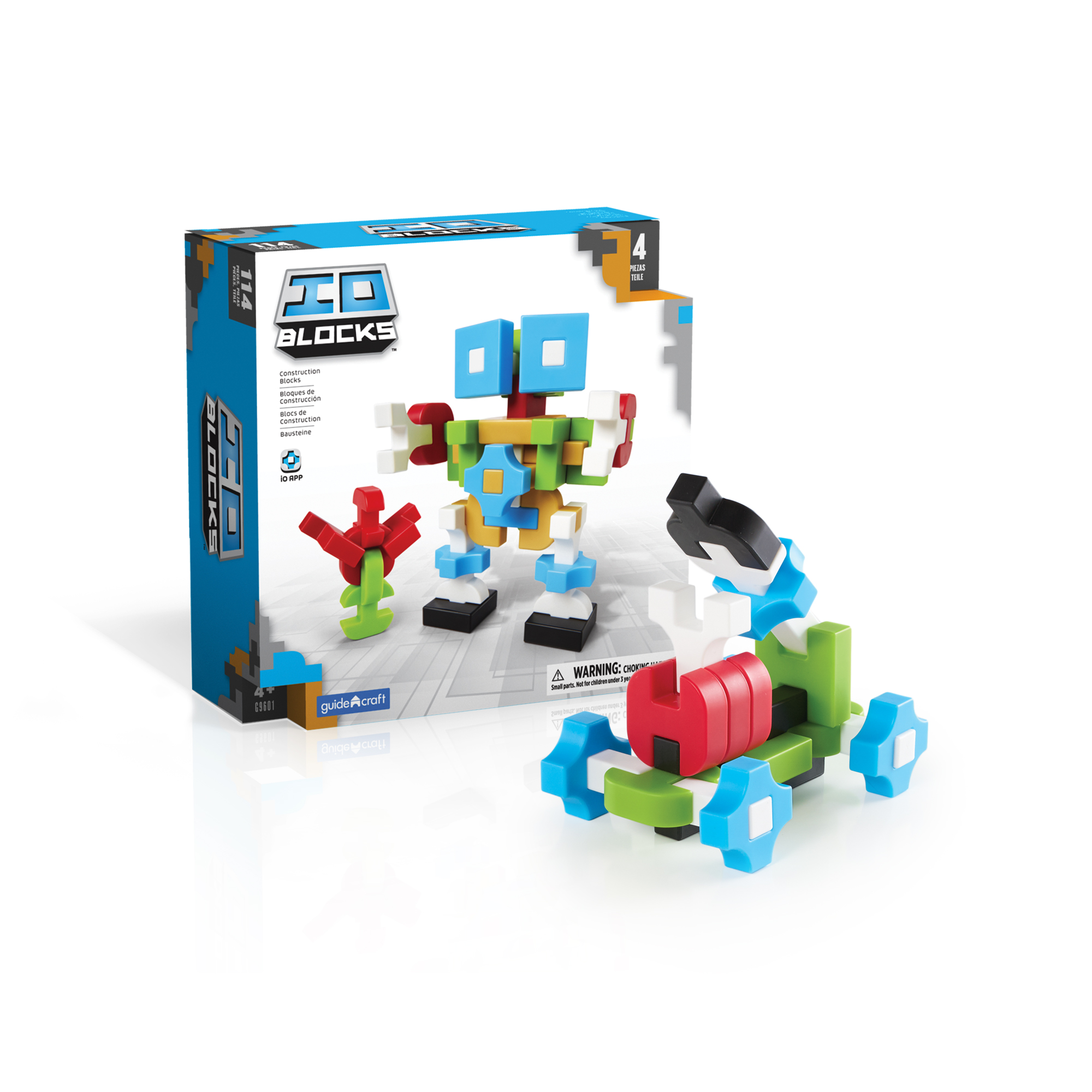 Guidecraft IO Blocks 114 Piece Set Guidecraft IO Blocks 114 Piece Set