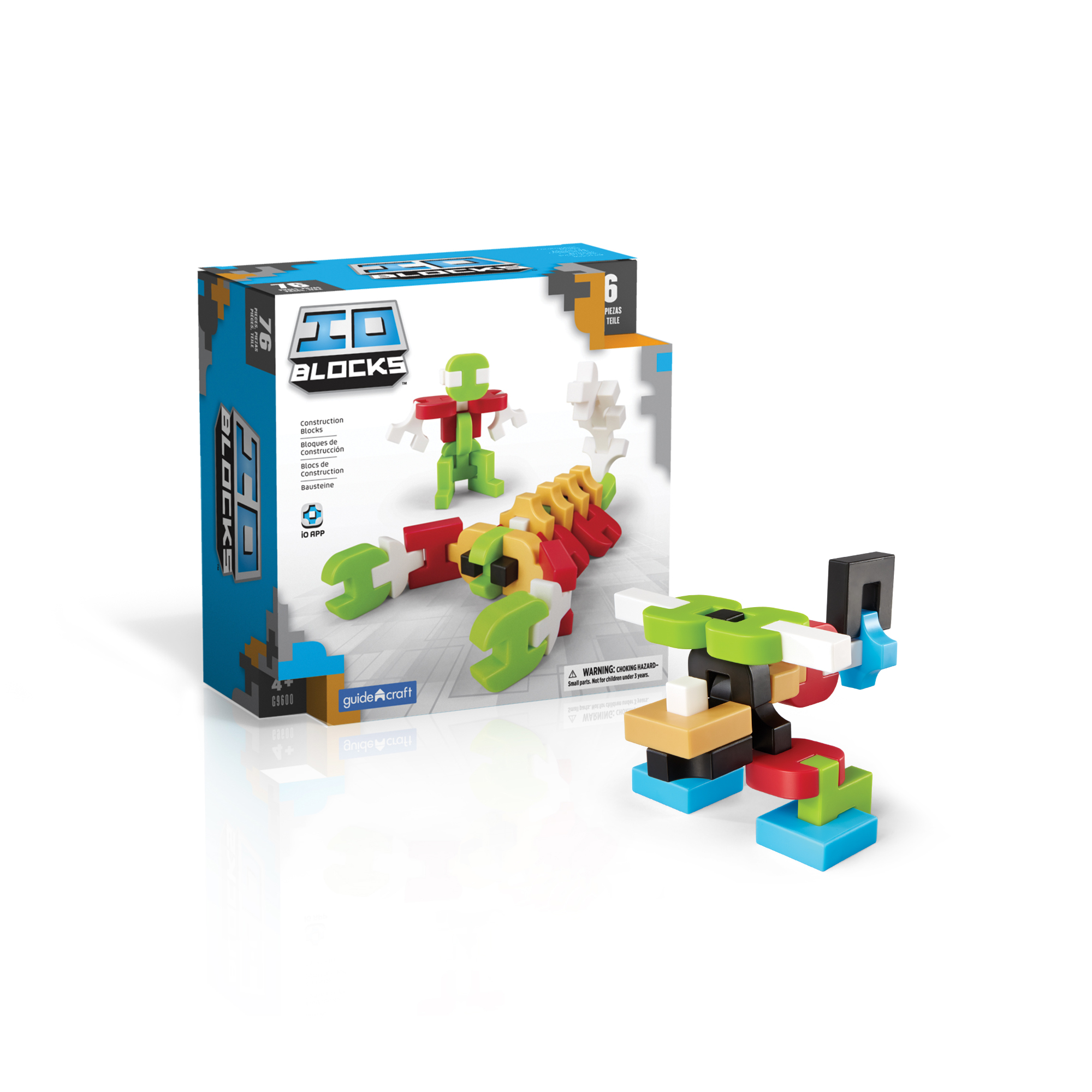 Guidecraft IO Blocks 76 Piece Set Guidecraft IO Blocks 76 Piece Set