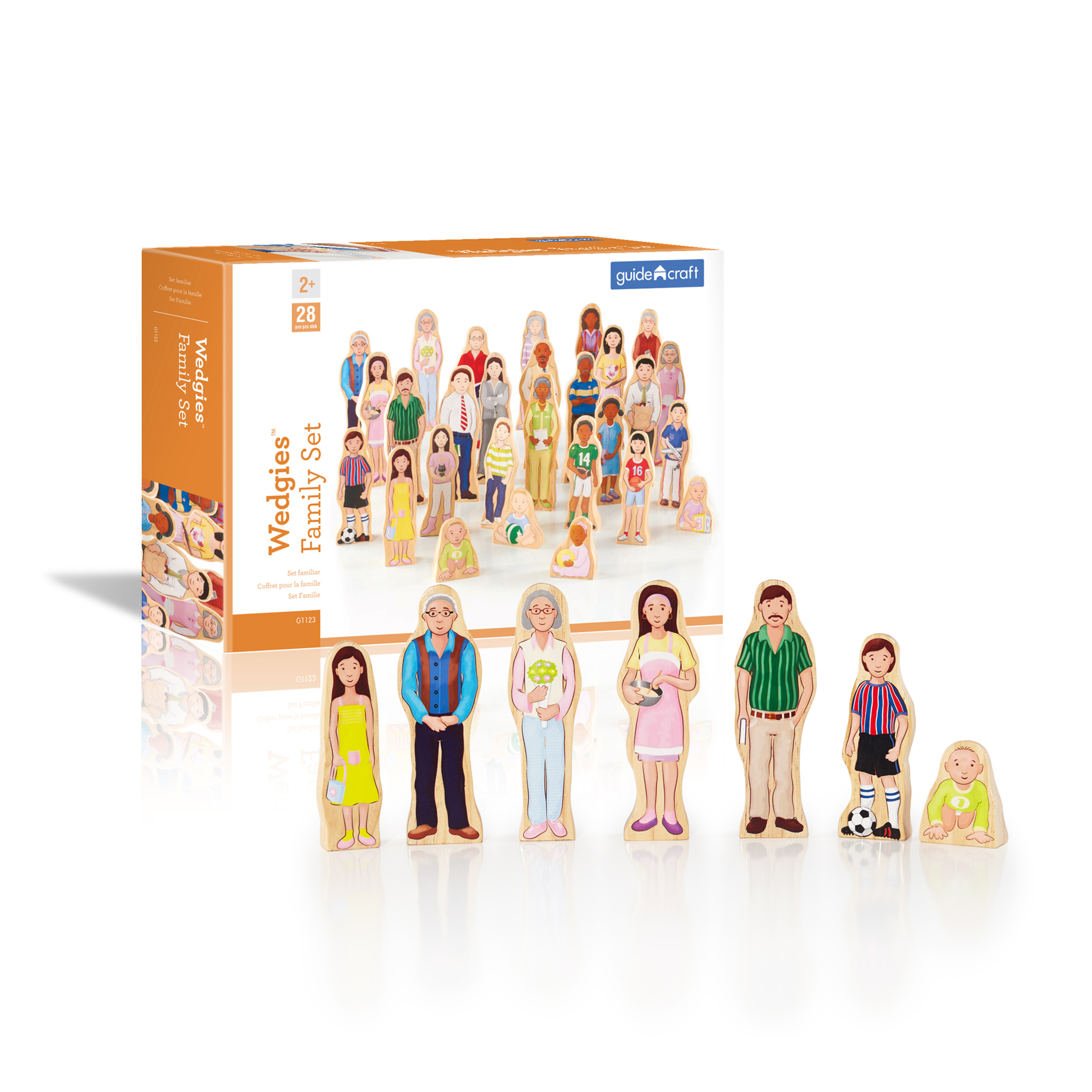 Guidecraft Wedgies Family Set Guidecraft Wedgies Family Set