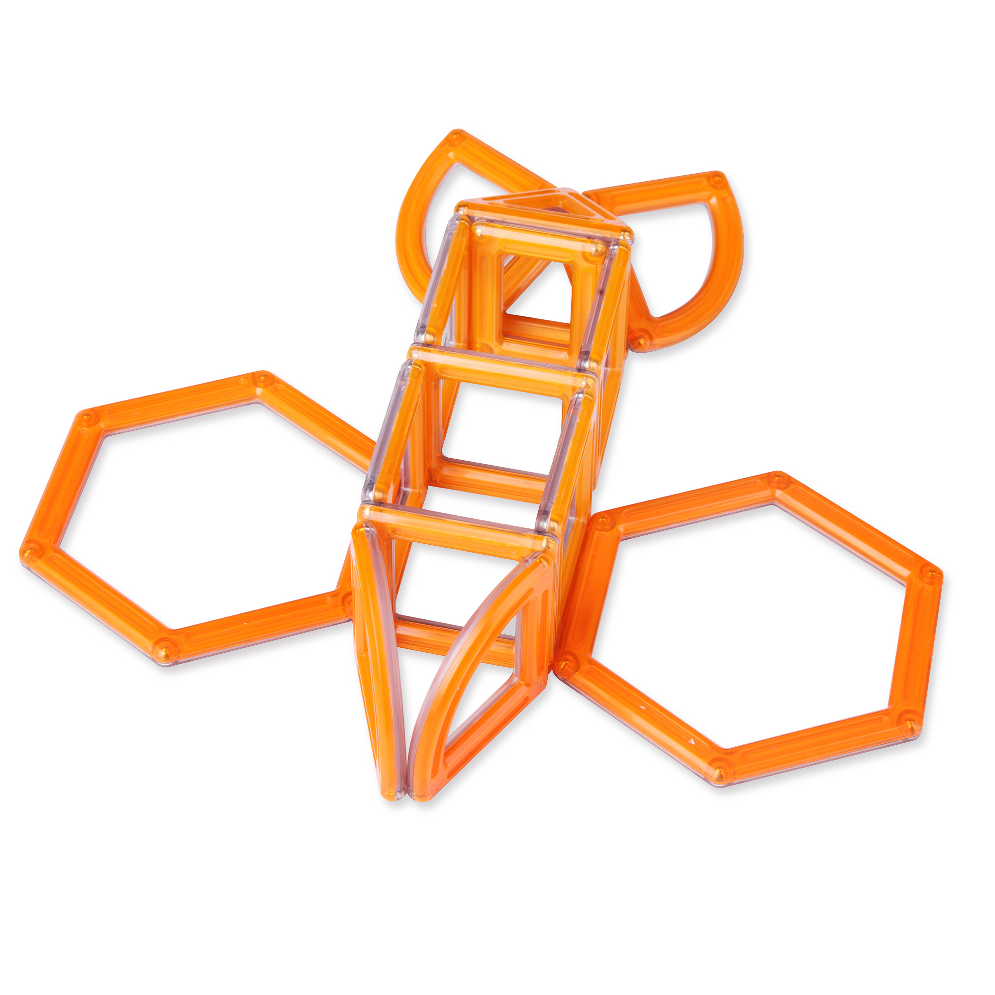 Guidecraft PowerClix Creativity 40 Pc Set Orange Guidecraft PowerClix Creativity 40 Pc Set Orange