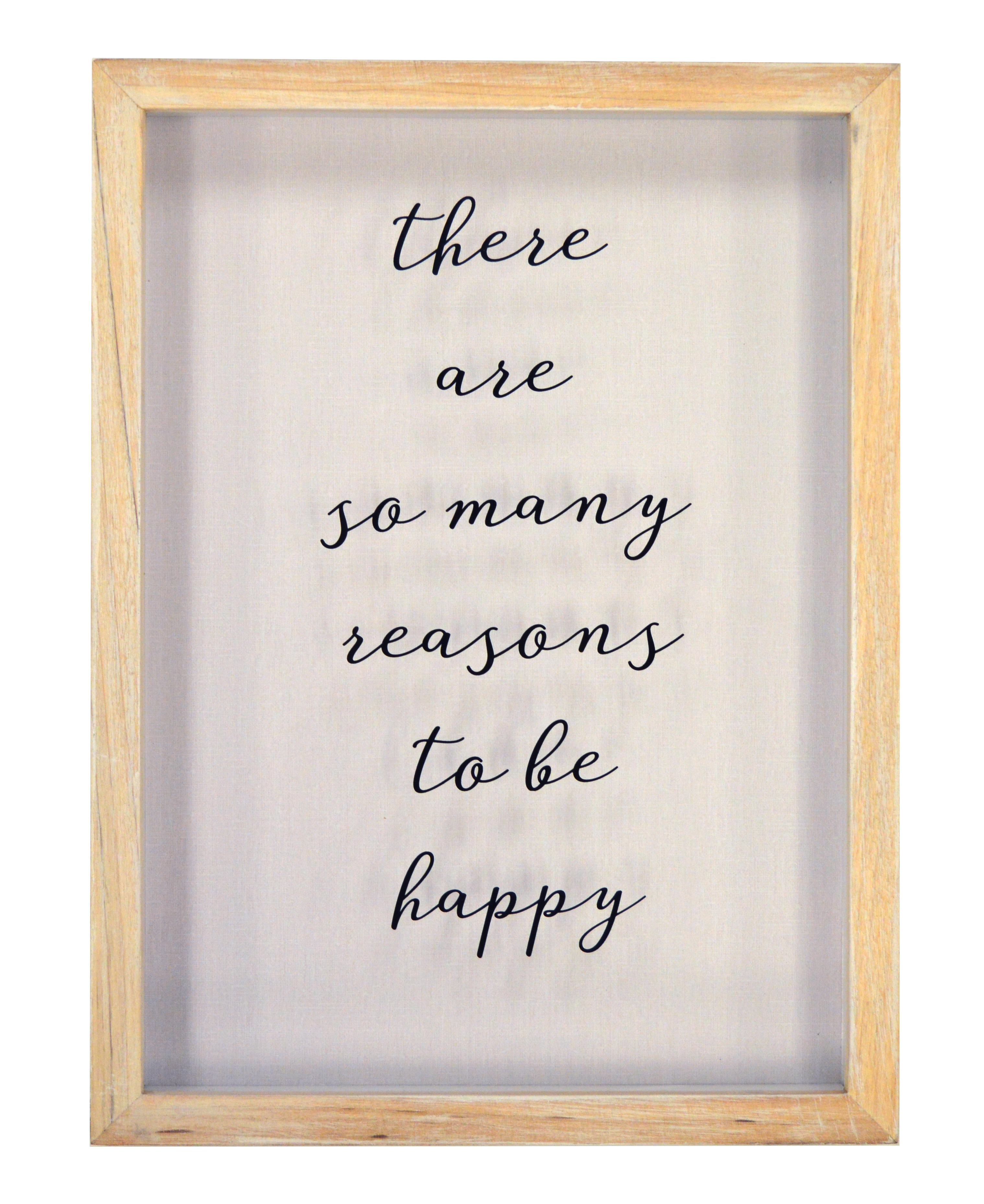 Framed Wall Art - There Are So Many Reasons To Be Happy