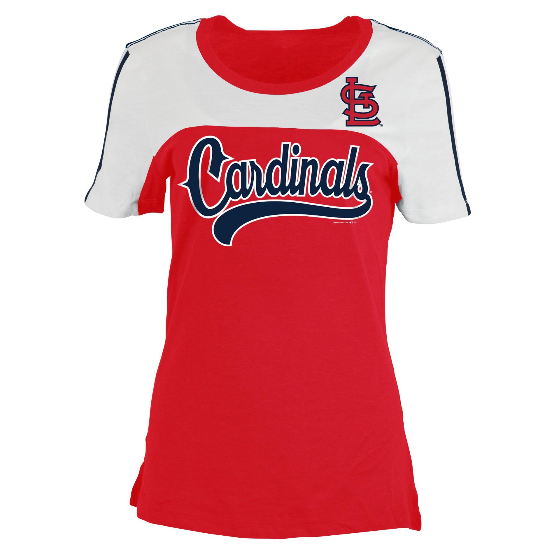 MLB Women's Jersey T-Shirt - St. Louis Cardinals