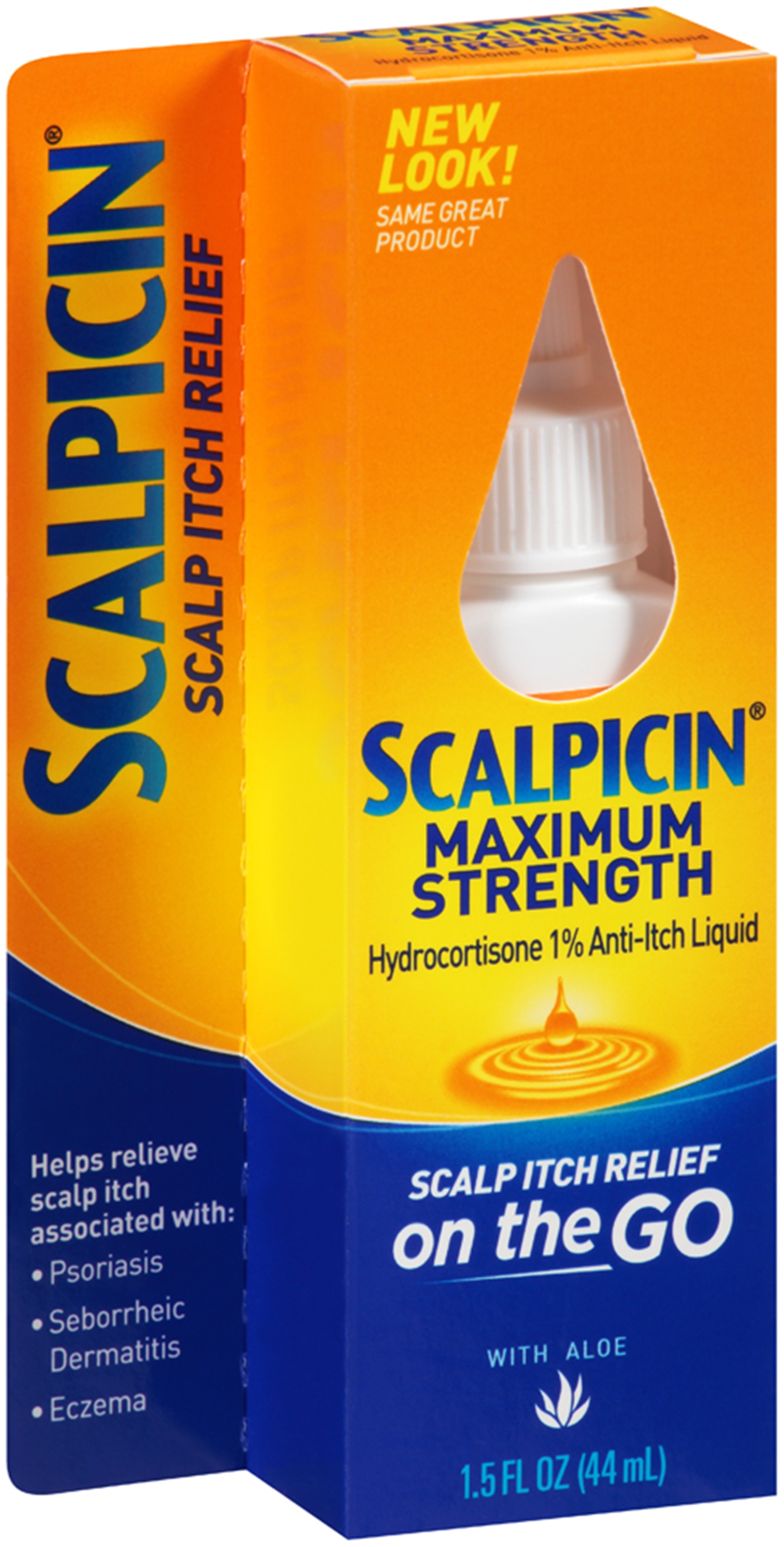 Scalpicin Max Strength Scalp Itch Treatment, 1.5 Oz.