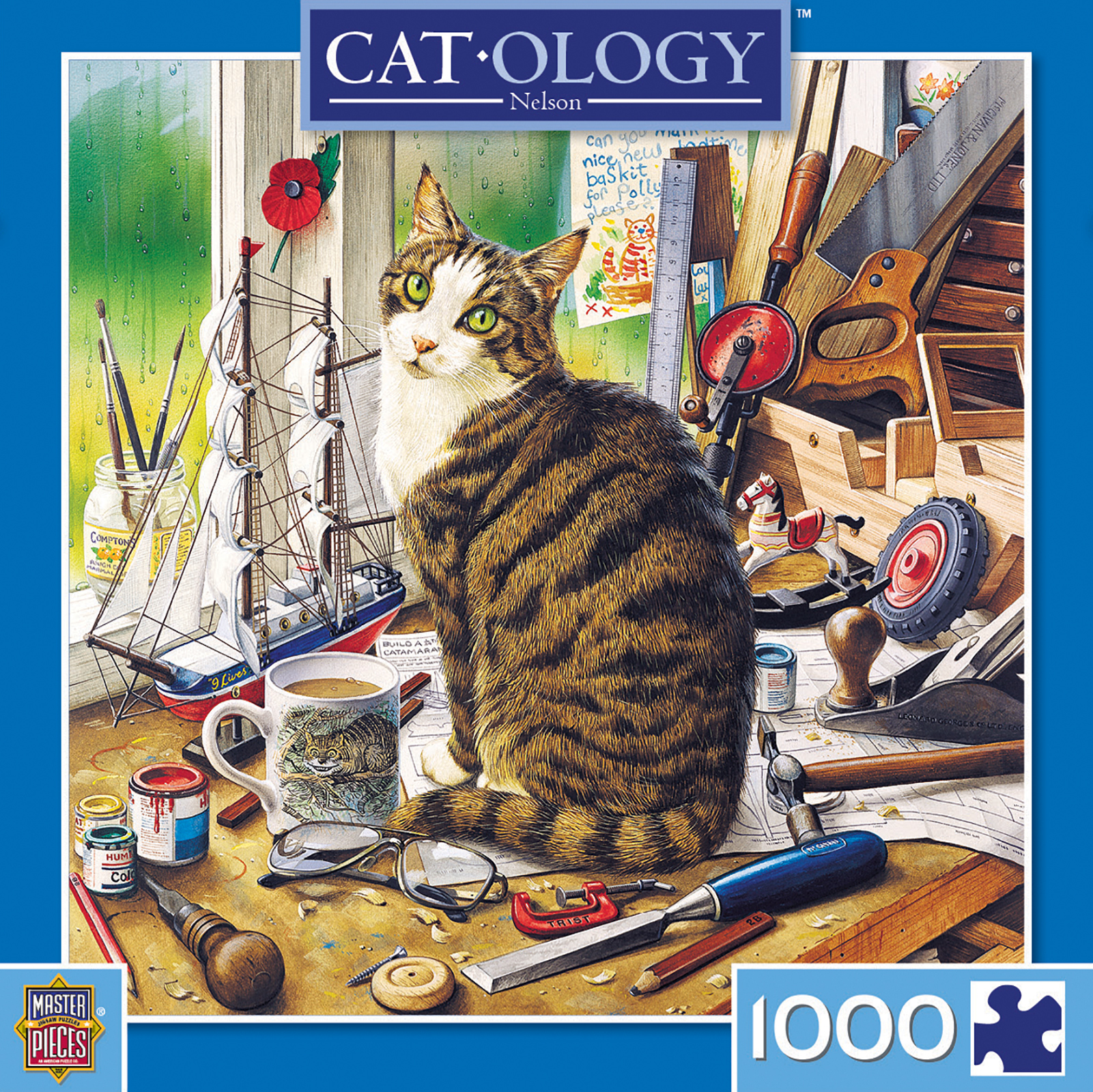 Savannah 1000 Piece Jigsaw Puzzle MasterPieces Catology Puzzles Collection