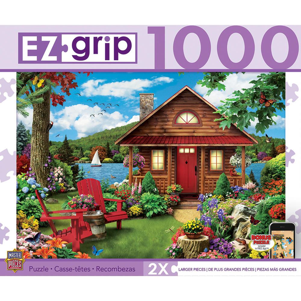 MASTERPIECES 1000 Piece A Perfect Summer EZ Grip Puzzle