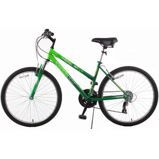 Titan Trail 21 speed Suspension Women s Mountain Bike Green and