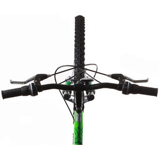 Titan Trail 21 speed Suspension Women s Mountain Bike Green and Dark Green