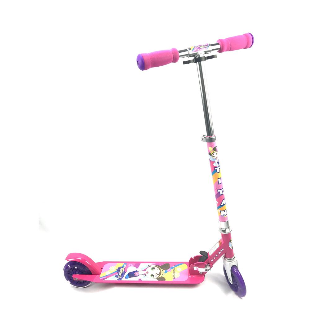 Titan Flower Princess Girls Kick Scooter, Pink