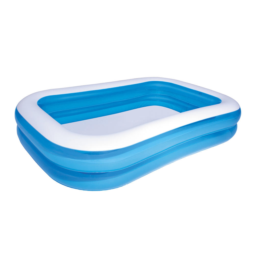 Bestway 103" x 69" x 20" Inflatable Rectangular Pool - Blue