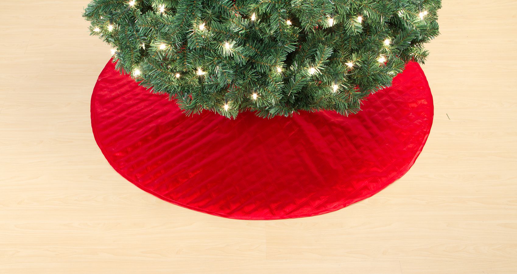 Trim A Home&reg; 48in Tree Skirt- Red