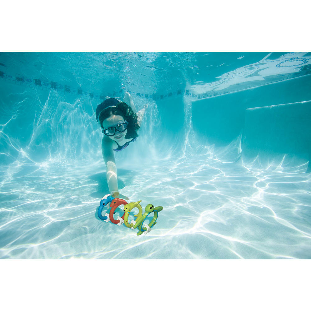 Poolmaster Soft Dive Animal Rings - 4 Pack