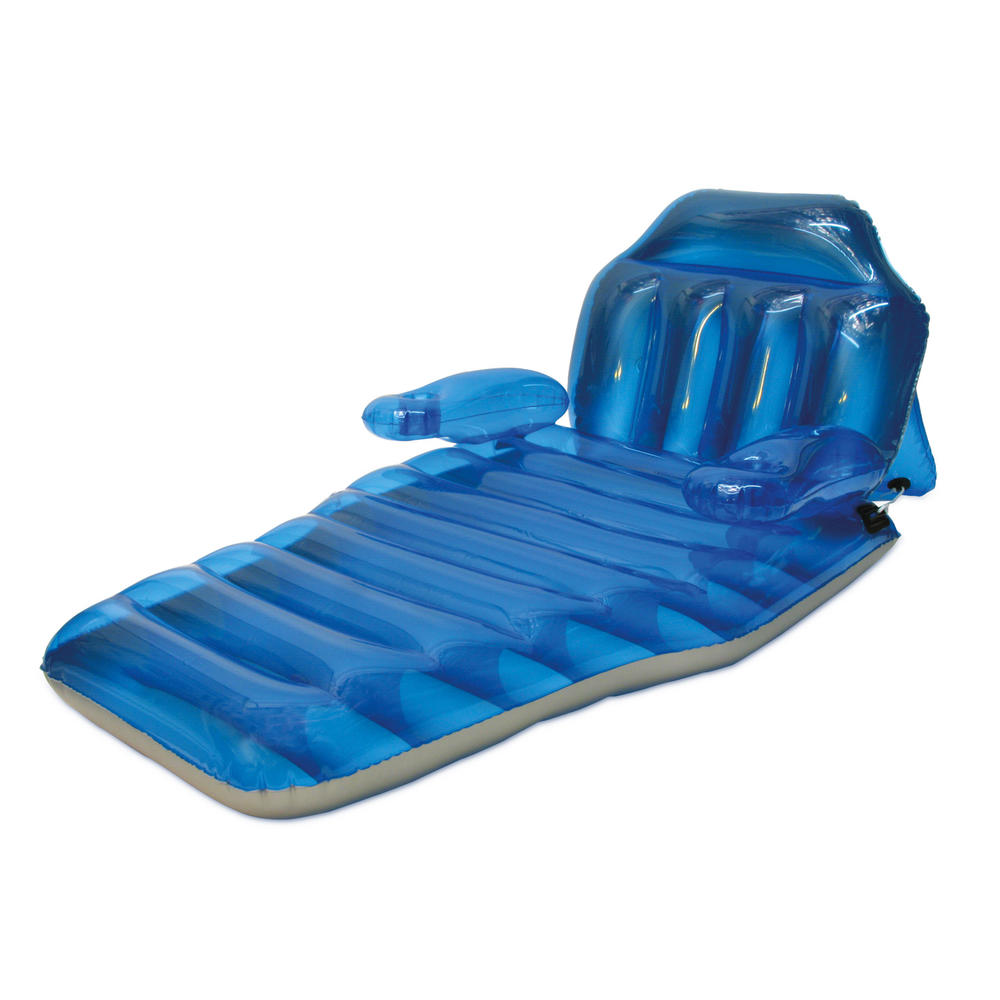 Poolmaster Adjustable Chaise Lounge - Blue