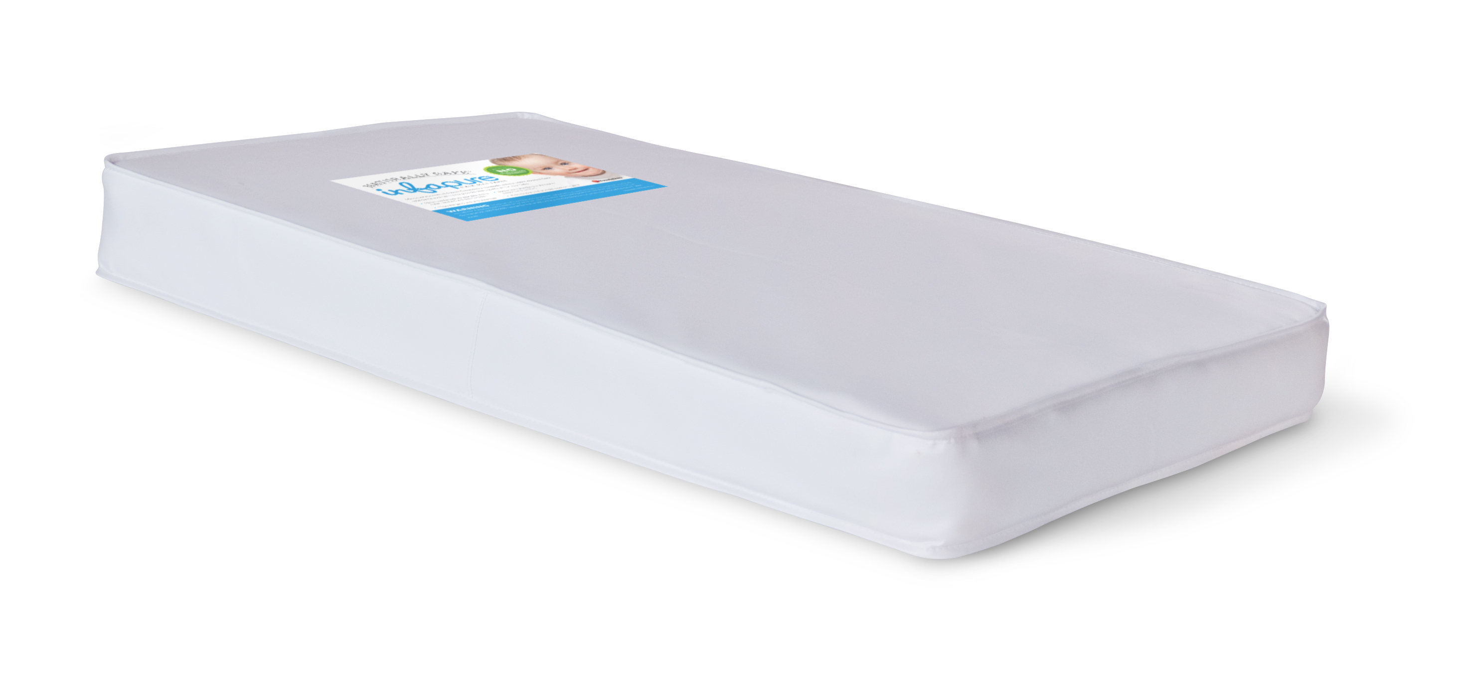 Foundations 6444012 InfaPure 4-in-1 Foam Compact Crib Mattress