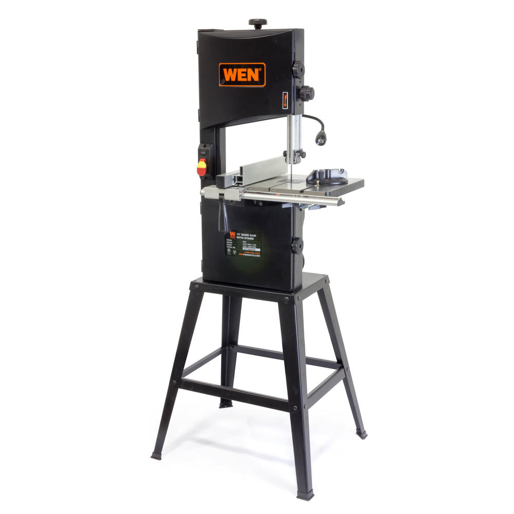 WEN 10-Inch Two-Speed Band Saw with Stand and Worklight