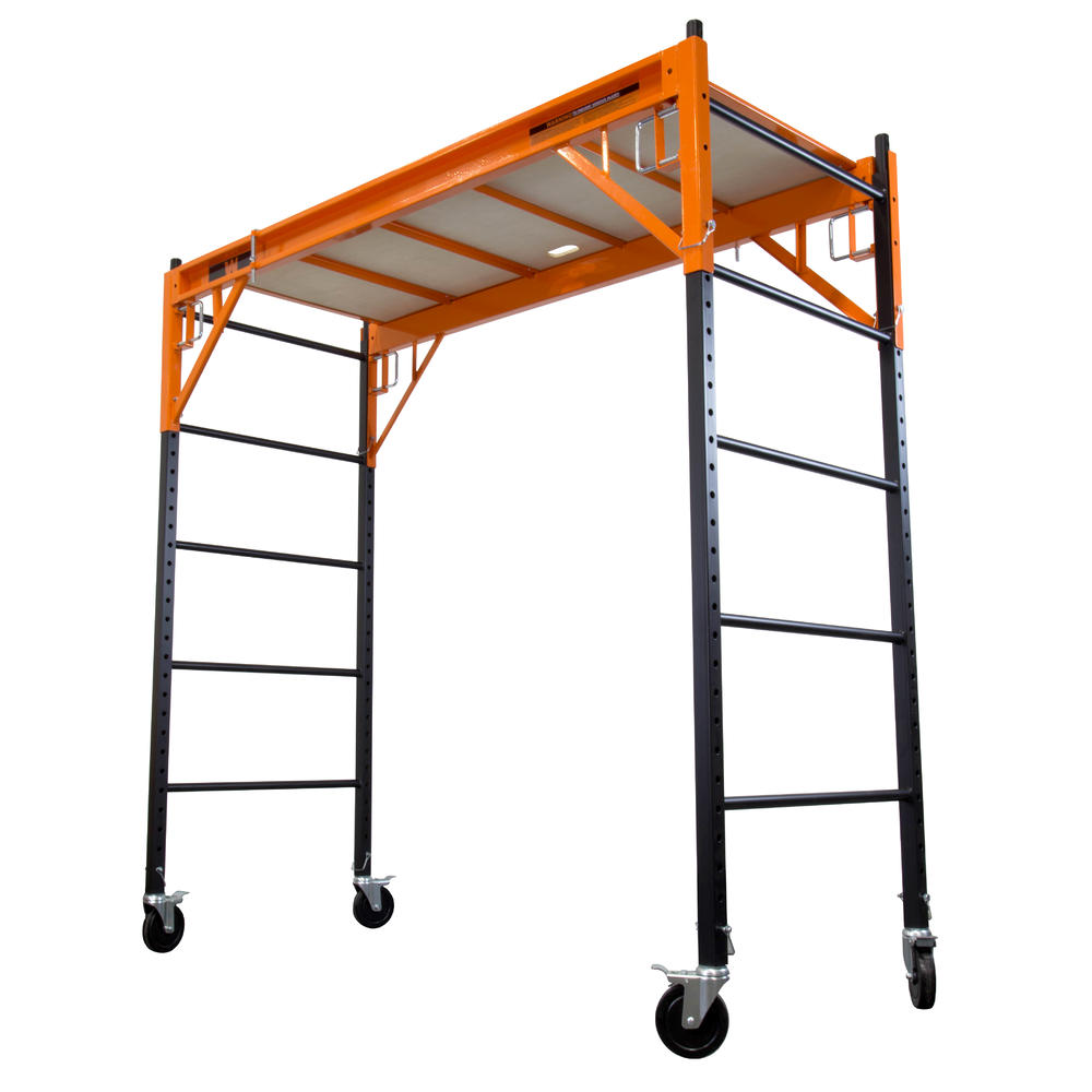 WEN 1000-Pound-Capacity Rolling Industrial Scaffolding
