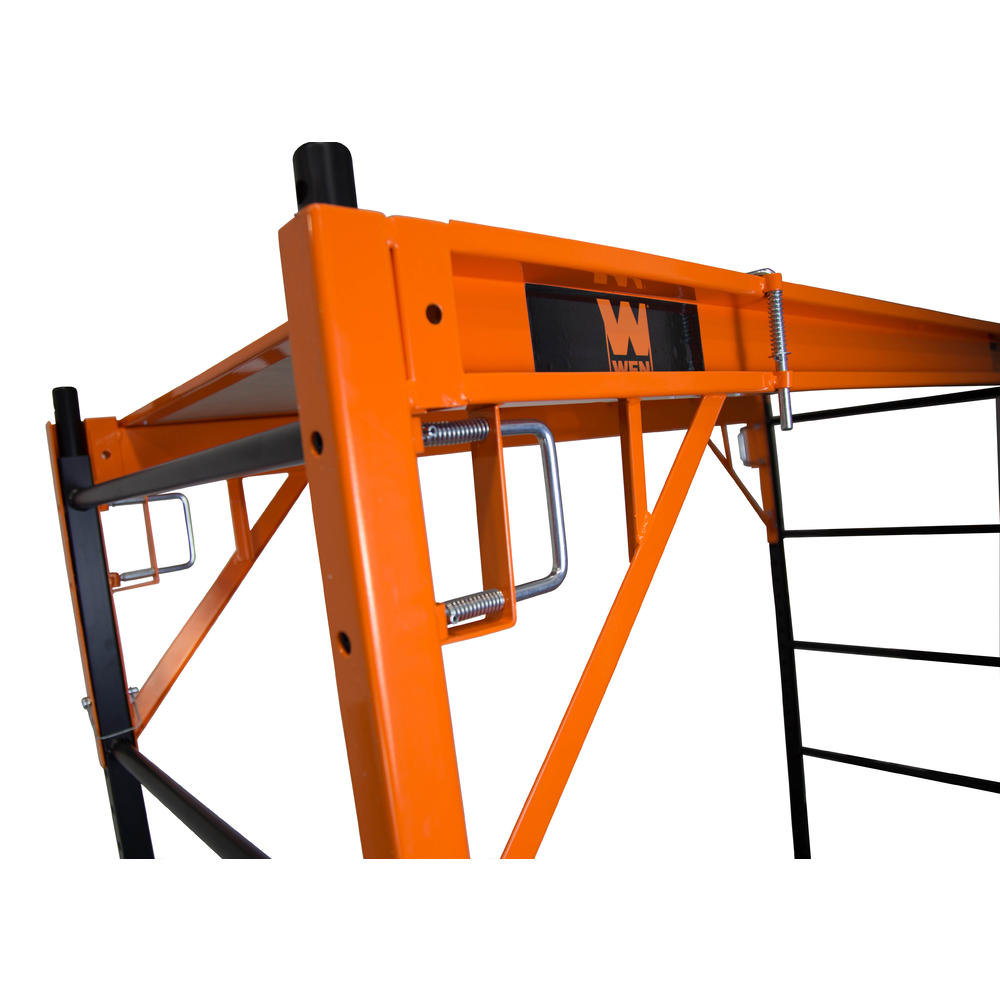 WEN 1000-Pound-Capacity Rolling Industrial Scaffolding