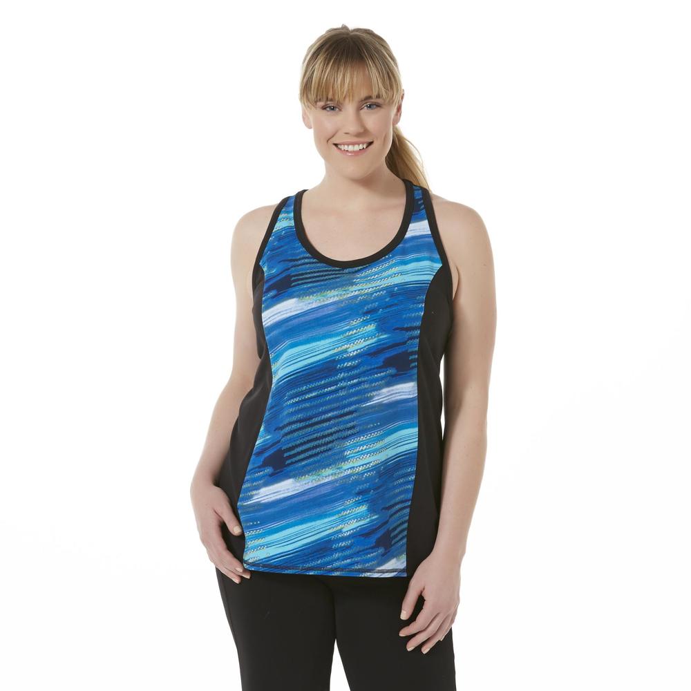 Simply Emma Women's Plus Tank Top - Abstract