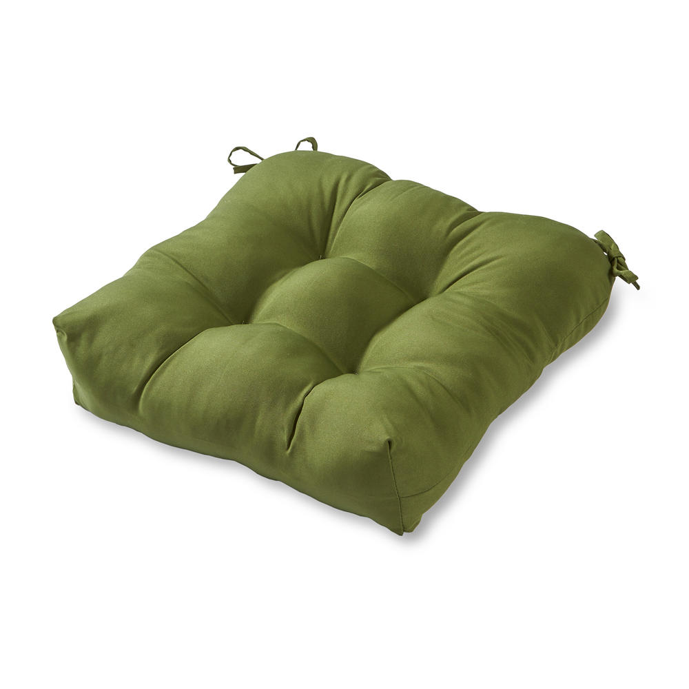 Greendale Home Fashions 20 inch Outdoor Chair Cushion, Hunter Spun