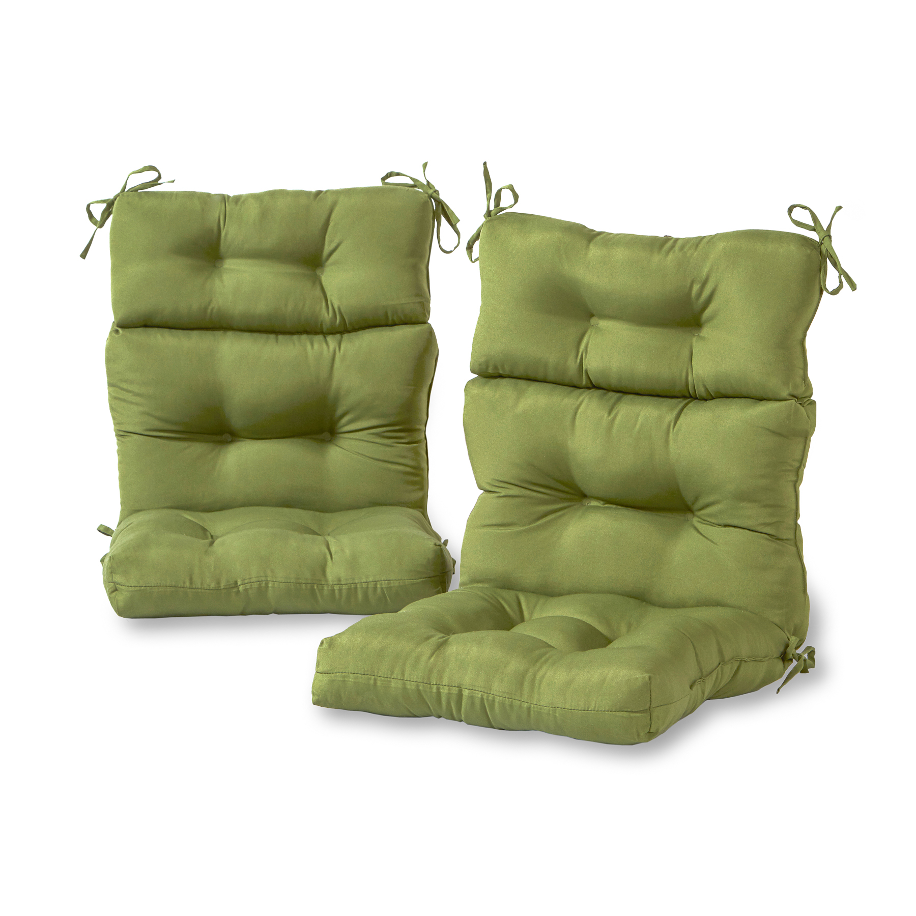 hunter green chair cushions