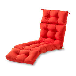 Greendale Home Fashions 72" Outdoor Chaise Lounger Cushion, Salsa