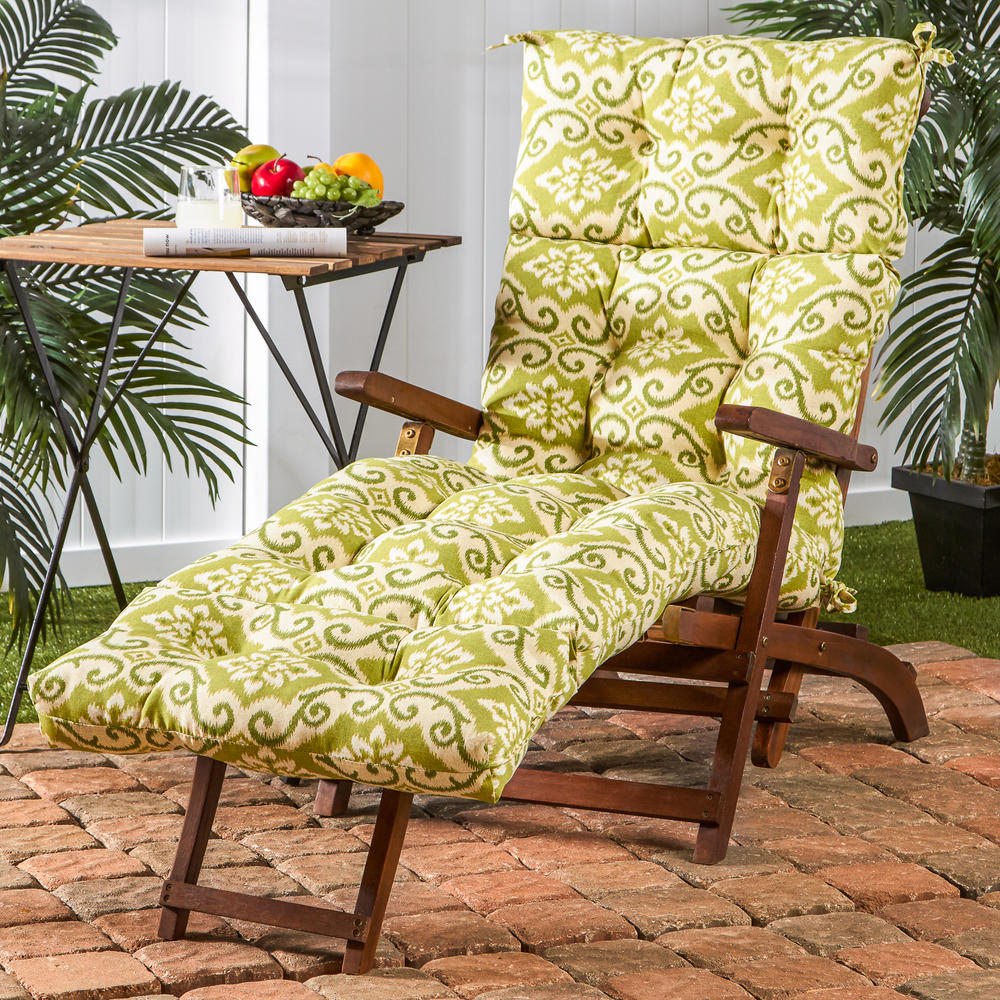 Greendale Home Fashions 72" Outdoor Chaise Lounger Cushion, Shoreham