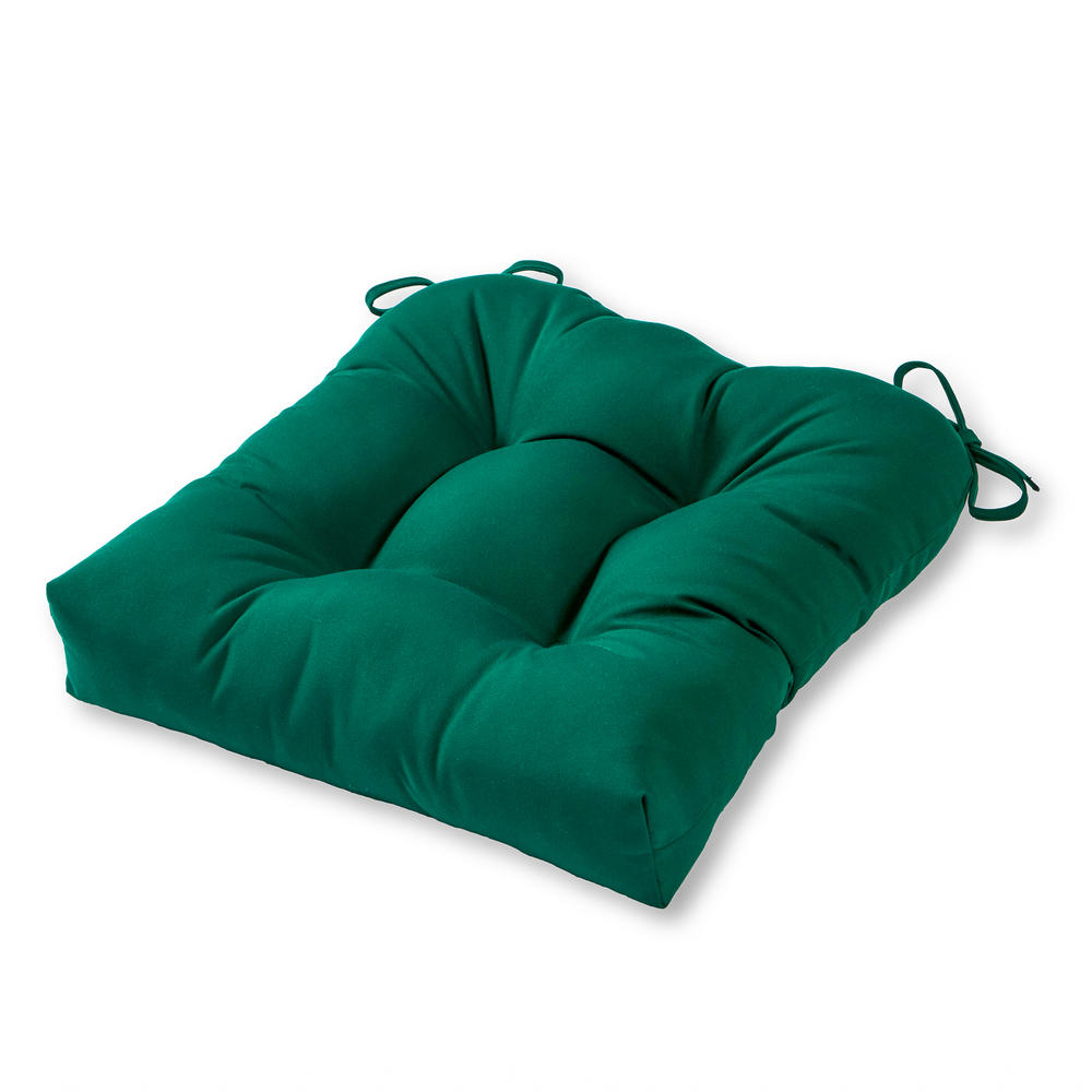 Greendale Home Fashions 20" Outdoor Chair Cushion, Sunbrella&reg; Fabric, Forest Green