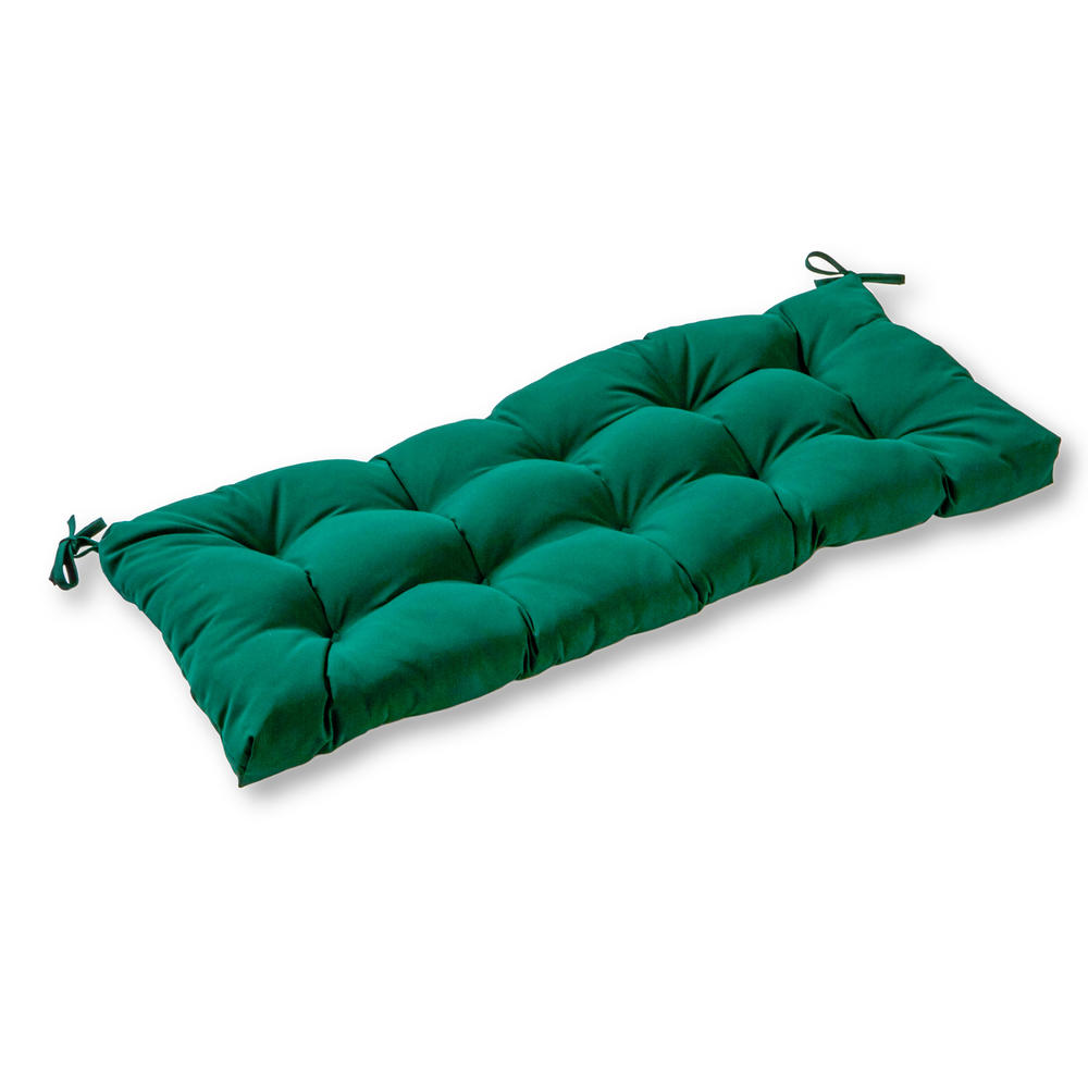 Greendale Home Fashions 44" Outdoor Swing/Bench Cushion, Sunbrella&reg; Fabric, Forest Green