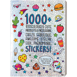 Fashion Angels 1000+ Ridiculously Cute Stickers/ 40 page Sticker Book