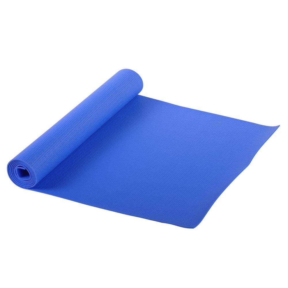 Sunny Health & Fitness No. 031B Yoga Mat-Blue