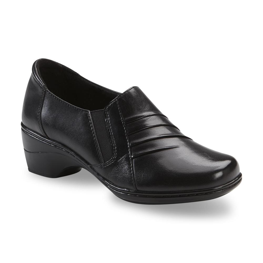 Thom McAn Women's Deidre Black Loafer - Wide Width Available