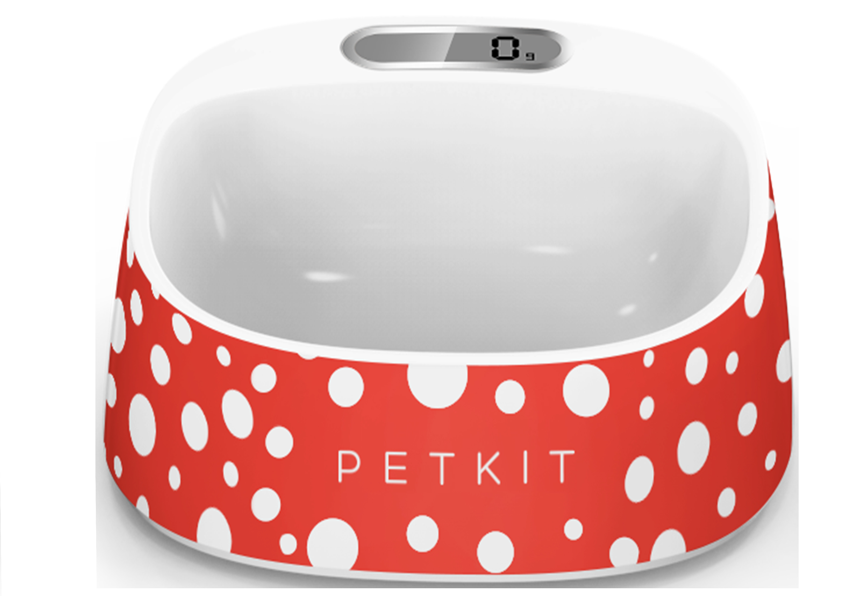 Petkit FRESH Smart Digital Feeding Pet Bowl - Red/White