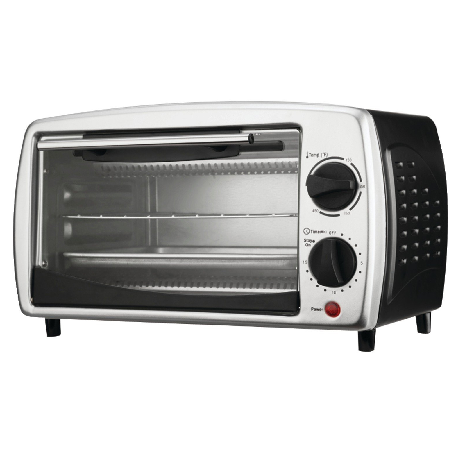Brentwood TS-345 4-Slice Toaster Oven Broiler in Black
