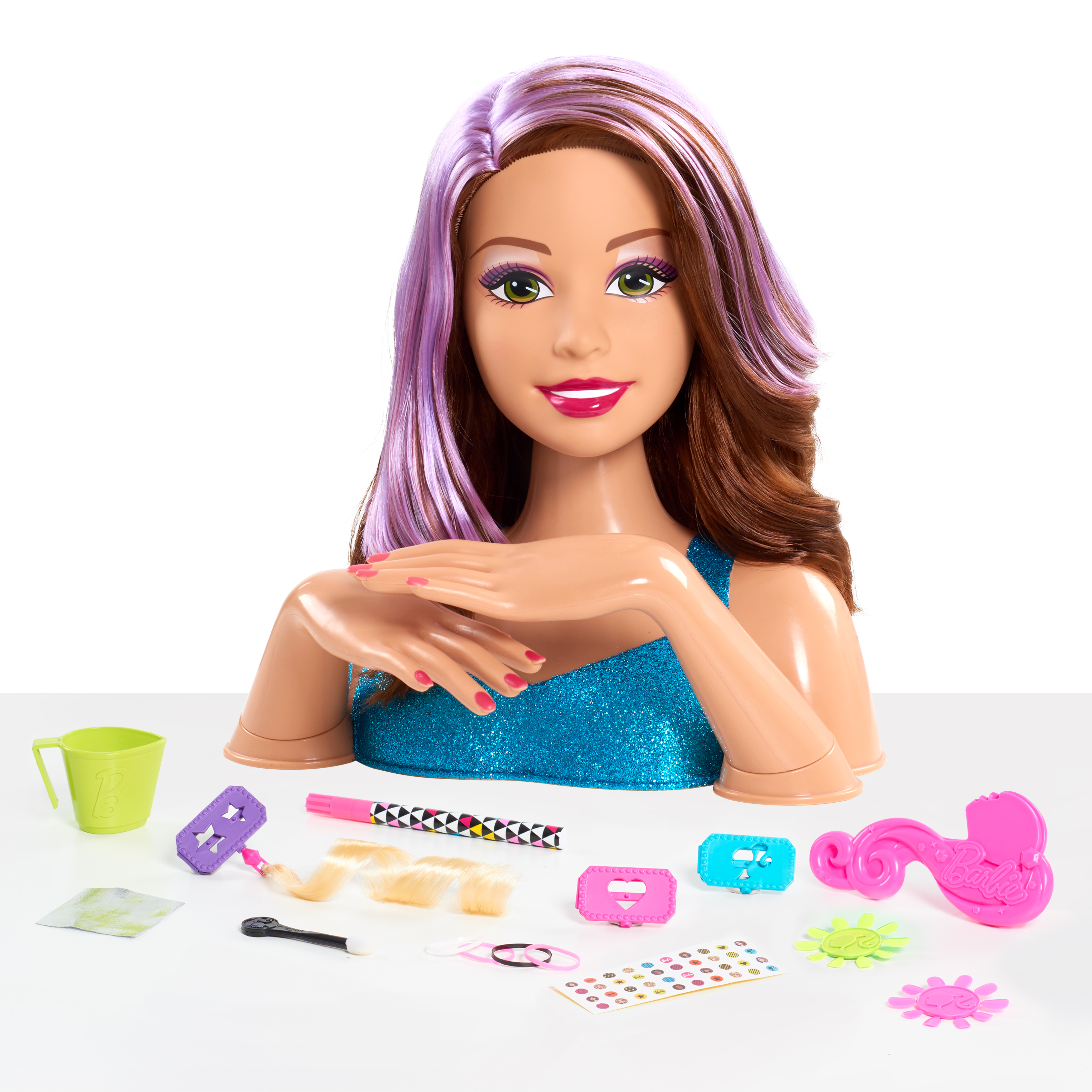Barbie Flip Reveal Deluxe Styling Head Brunette Barbie Flip Reveal Deluxe Styling Head Brunette