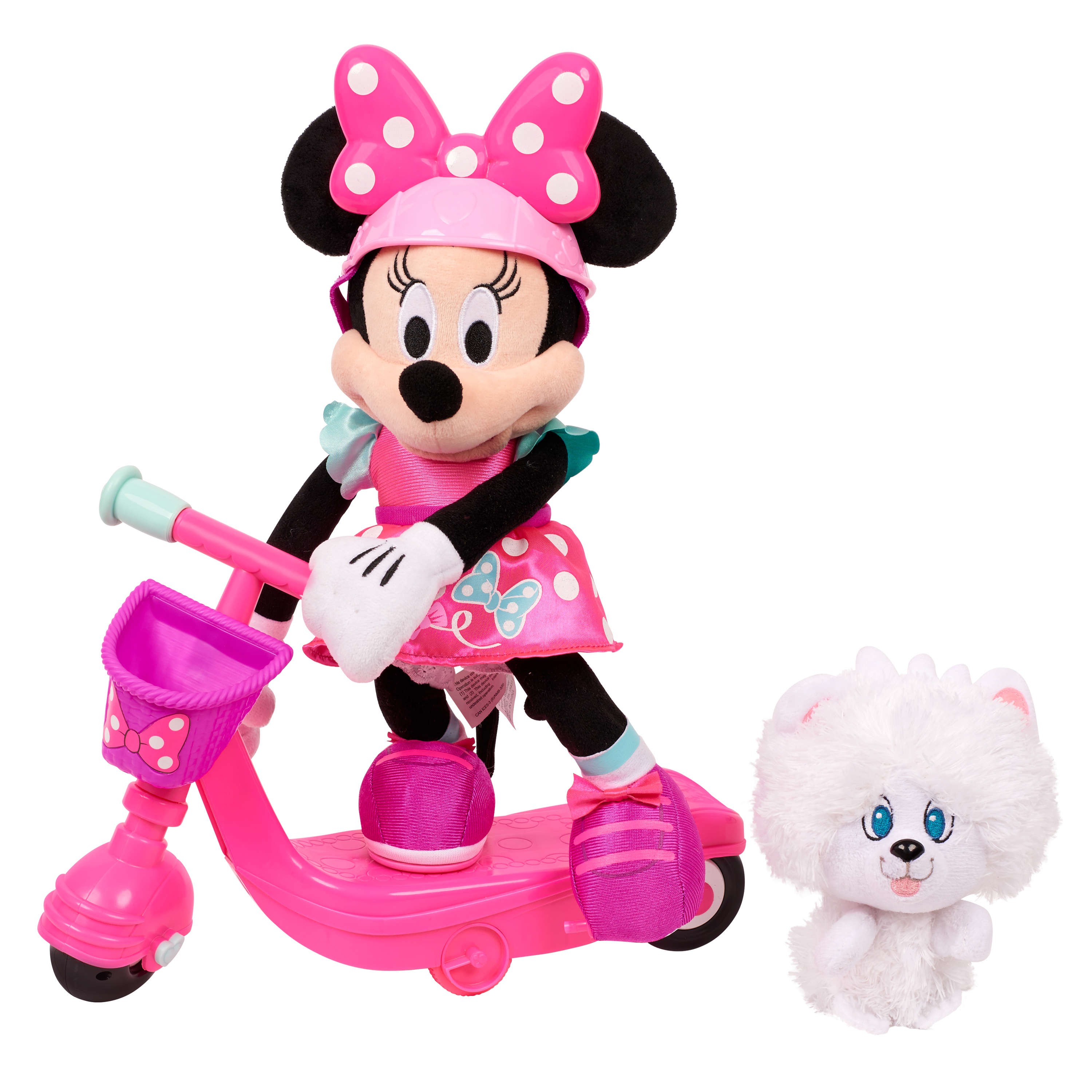 Disney Sing & Spin Scooter Minnie Plush