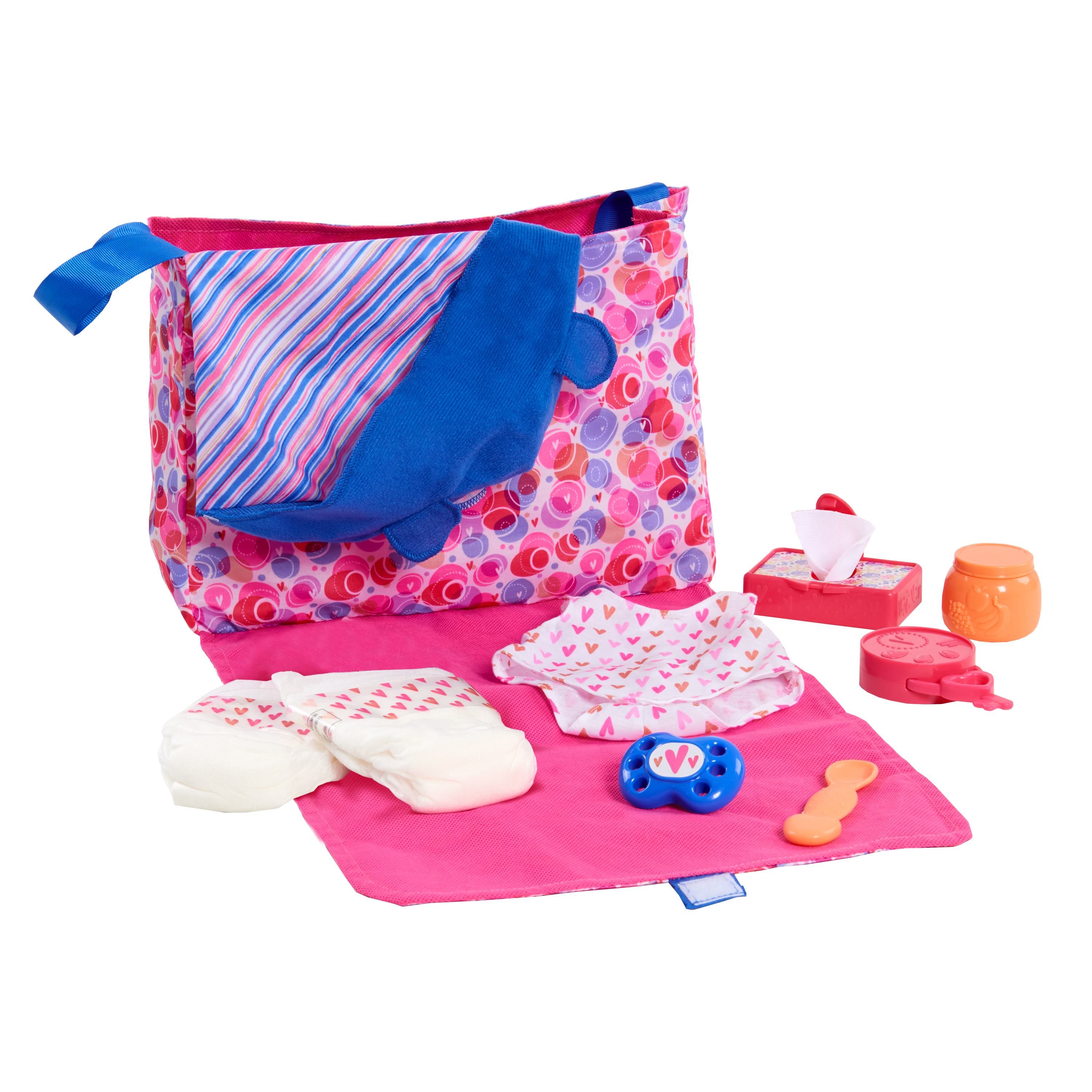 Sac à Langer Et Accessoires Baby Alive - 2006 - Hasbro - Neuf Sous Blister