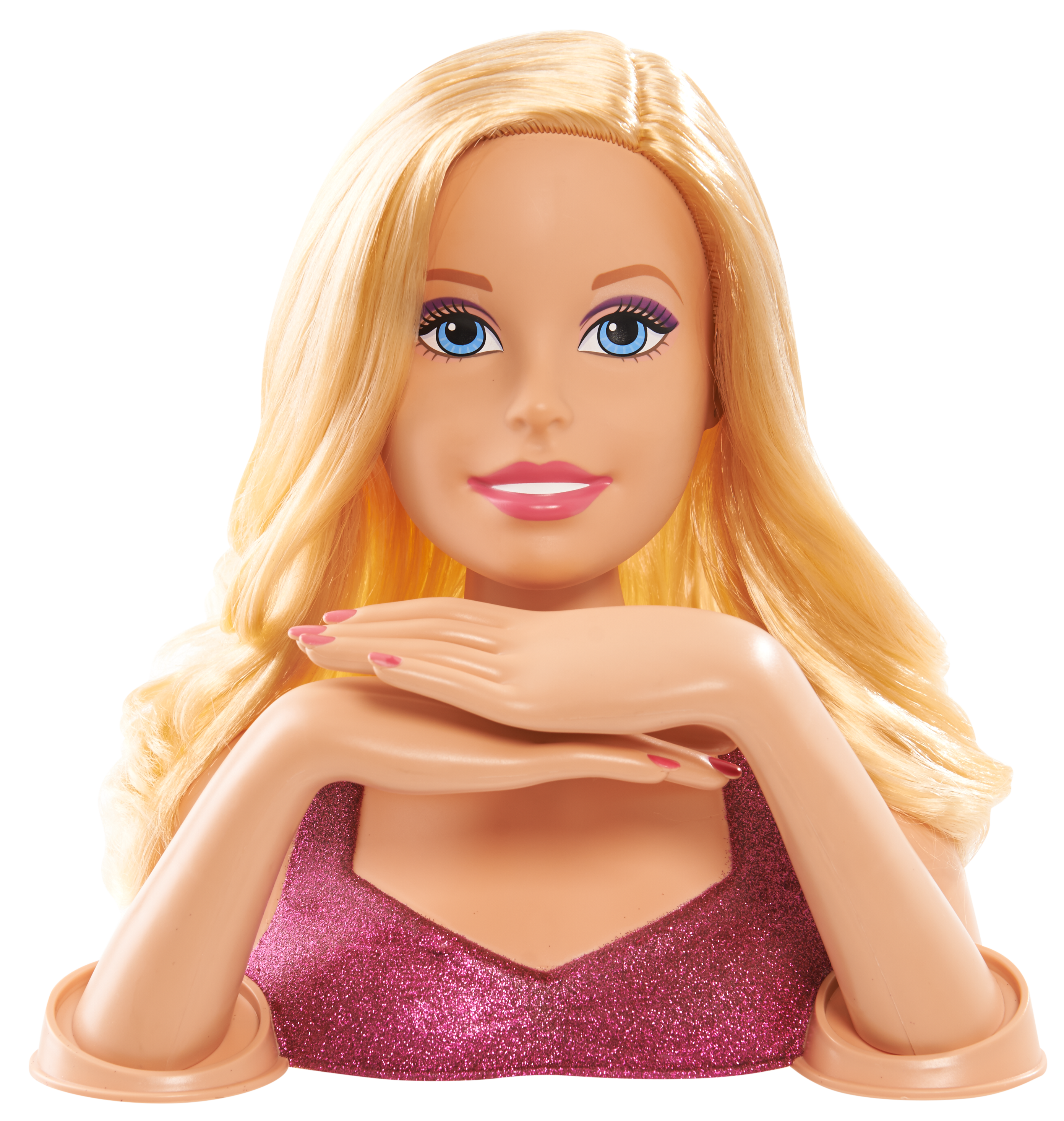 Barbie Crimp Color Styling Head Blonde Barbie Crimp Color Styling Head Blonde
