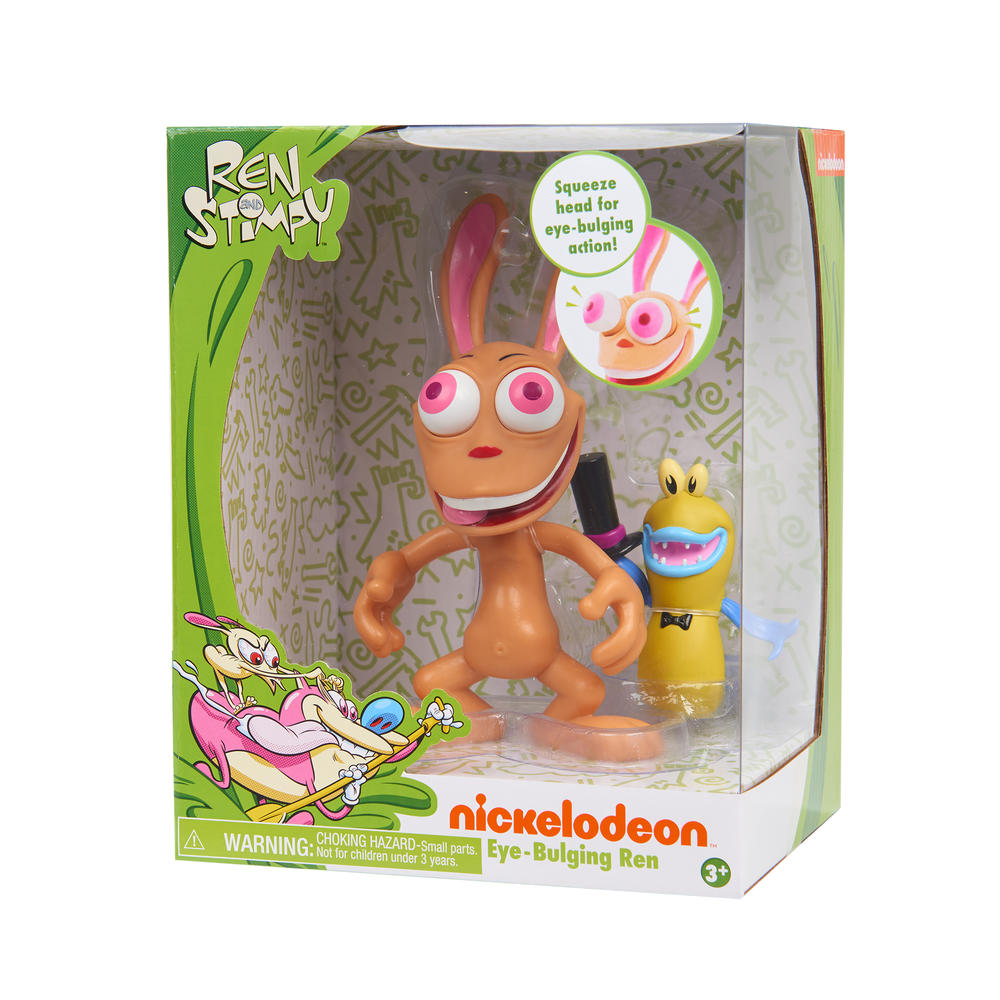 Just Play Nickelodeon '90s Ren & Stimpy Toy Figure Ren w/ Muddy
