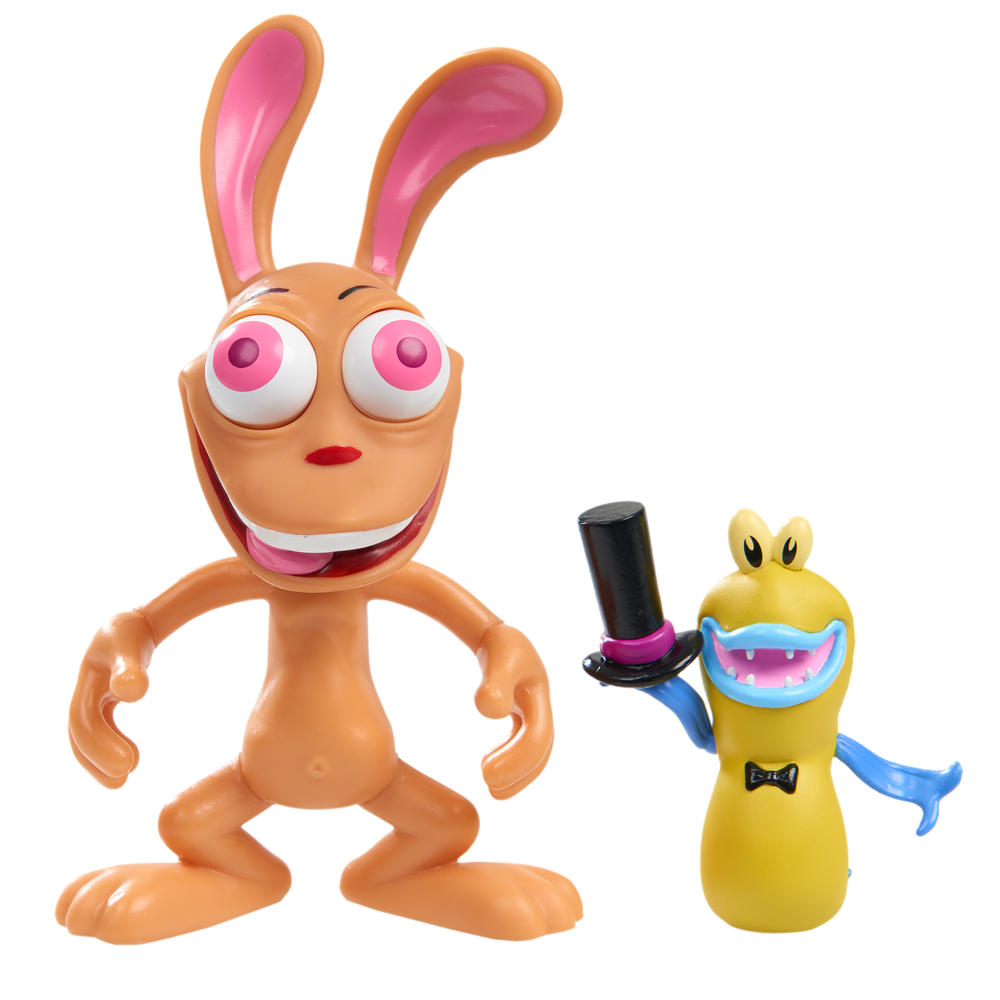 Just Play Nickelodeon '90s Ren & Stimpy Toy Figure Ren w/ Muddy