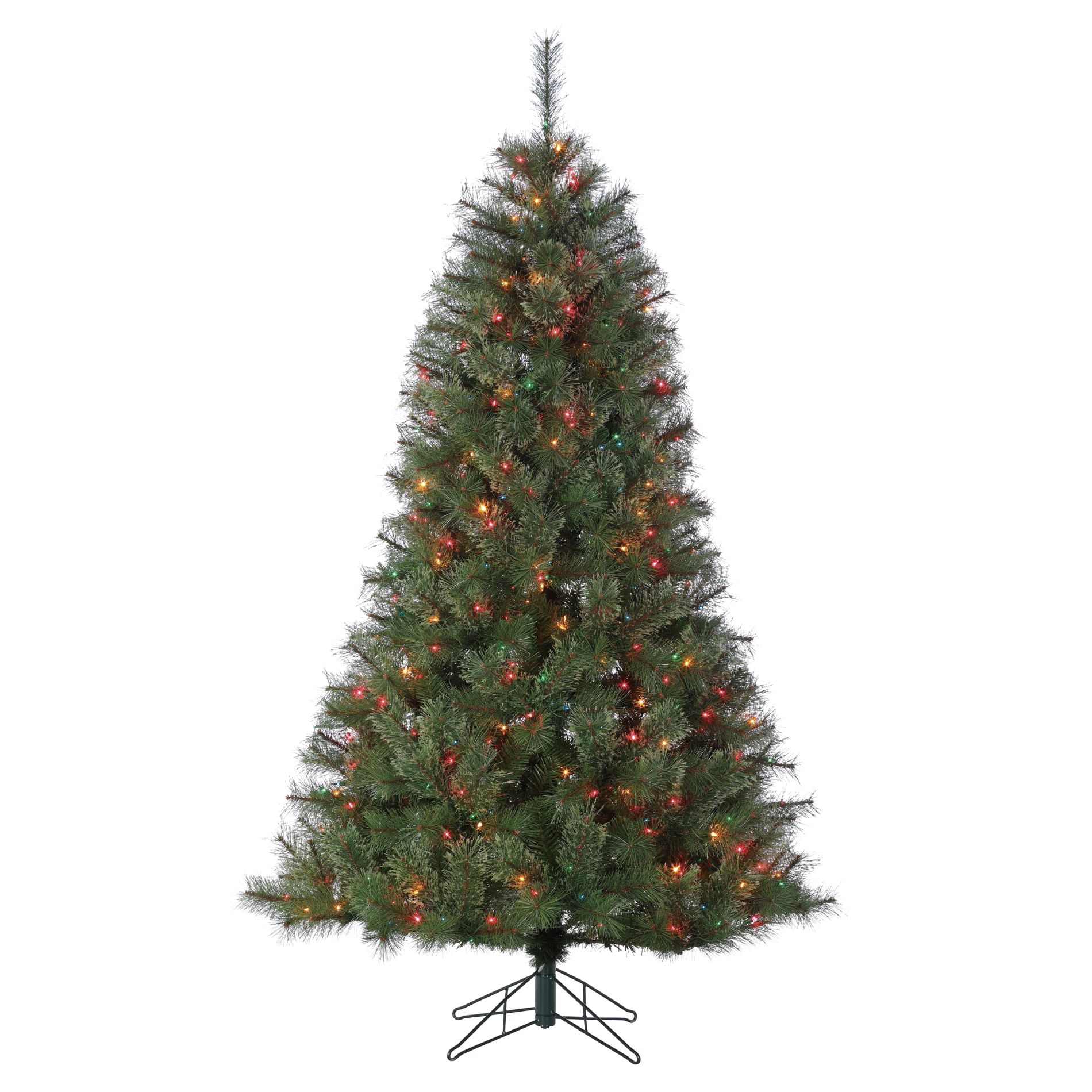 Jaclyn Smith  6.5' Cashmere Pine Christmas Tree with Multicolor Lights