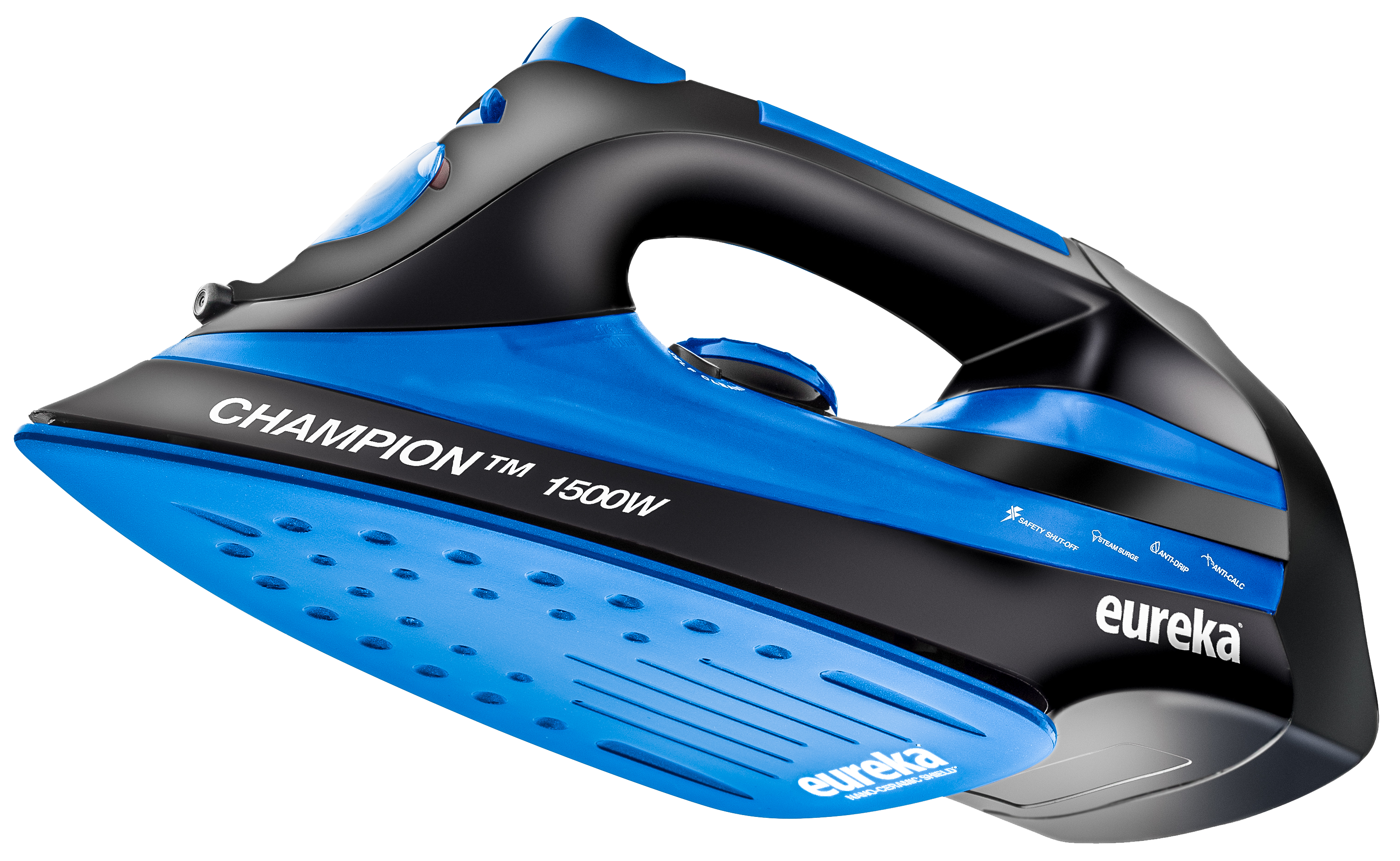 Eureka ER15001B Super Hot 1500 Watt Iron Powerful Steam Surge