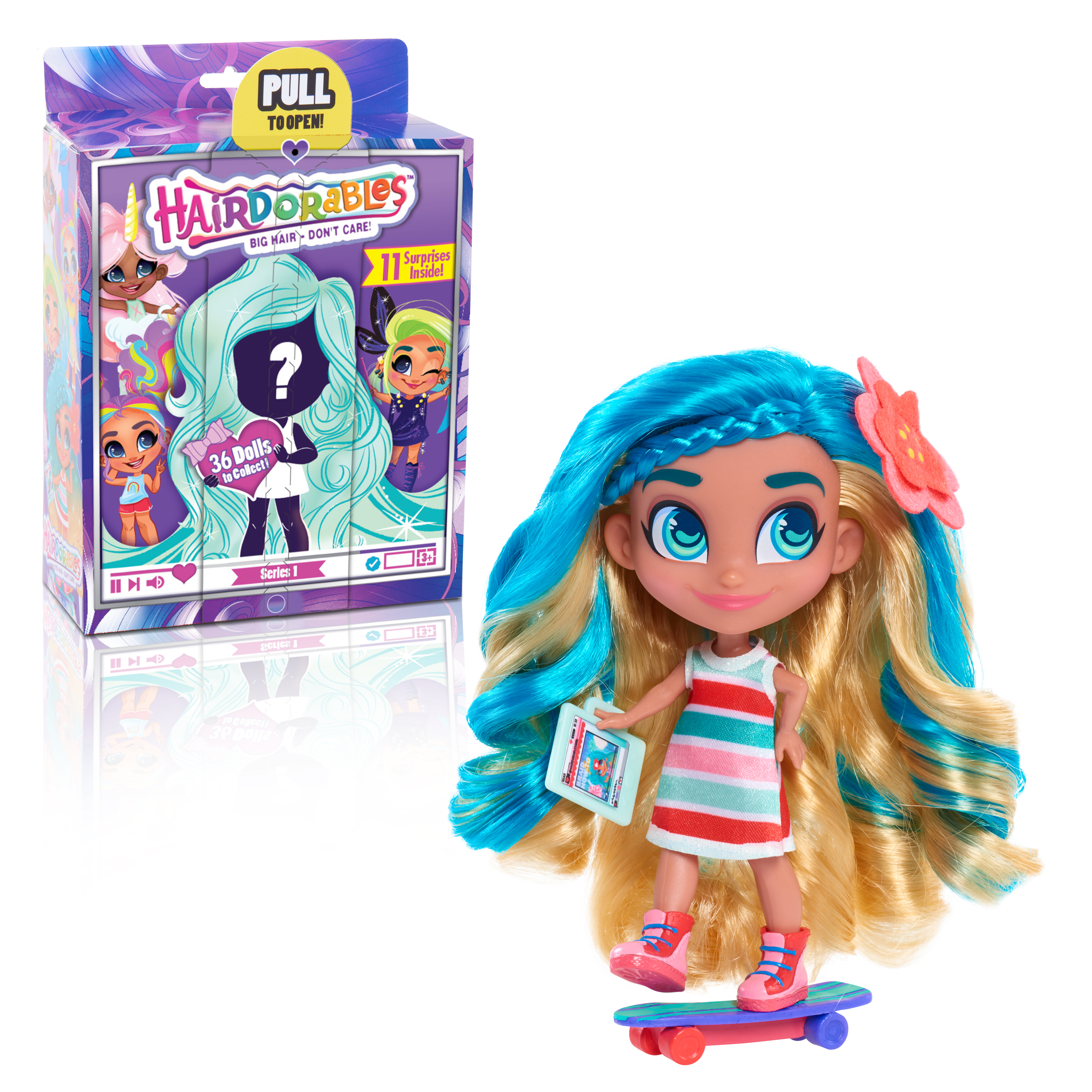 2019 Hairdorables Series 3 Collectible Doll 10 Accessories Ships for sale online 